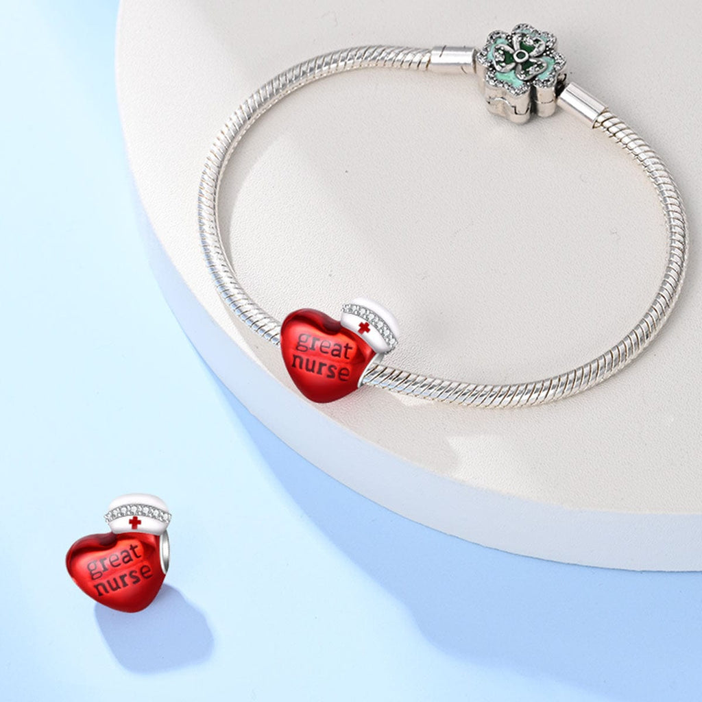 Great Nurse Heart Charm
