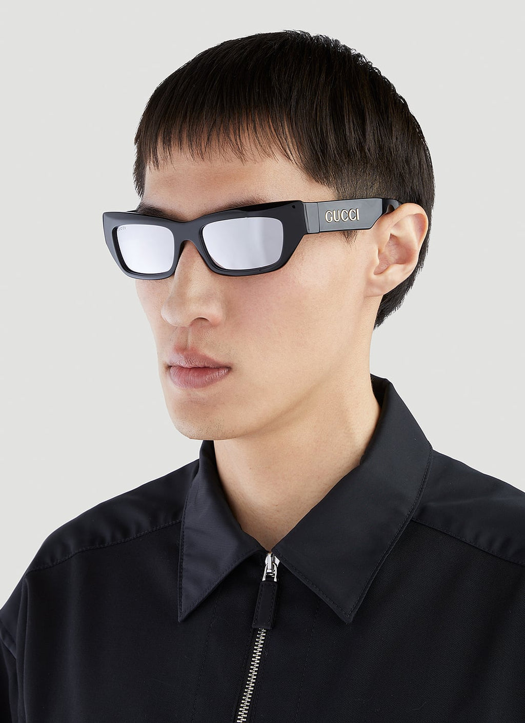 Gucci Men Rectangular Sunglasses