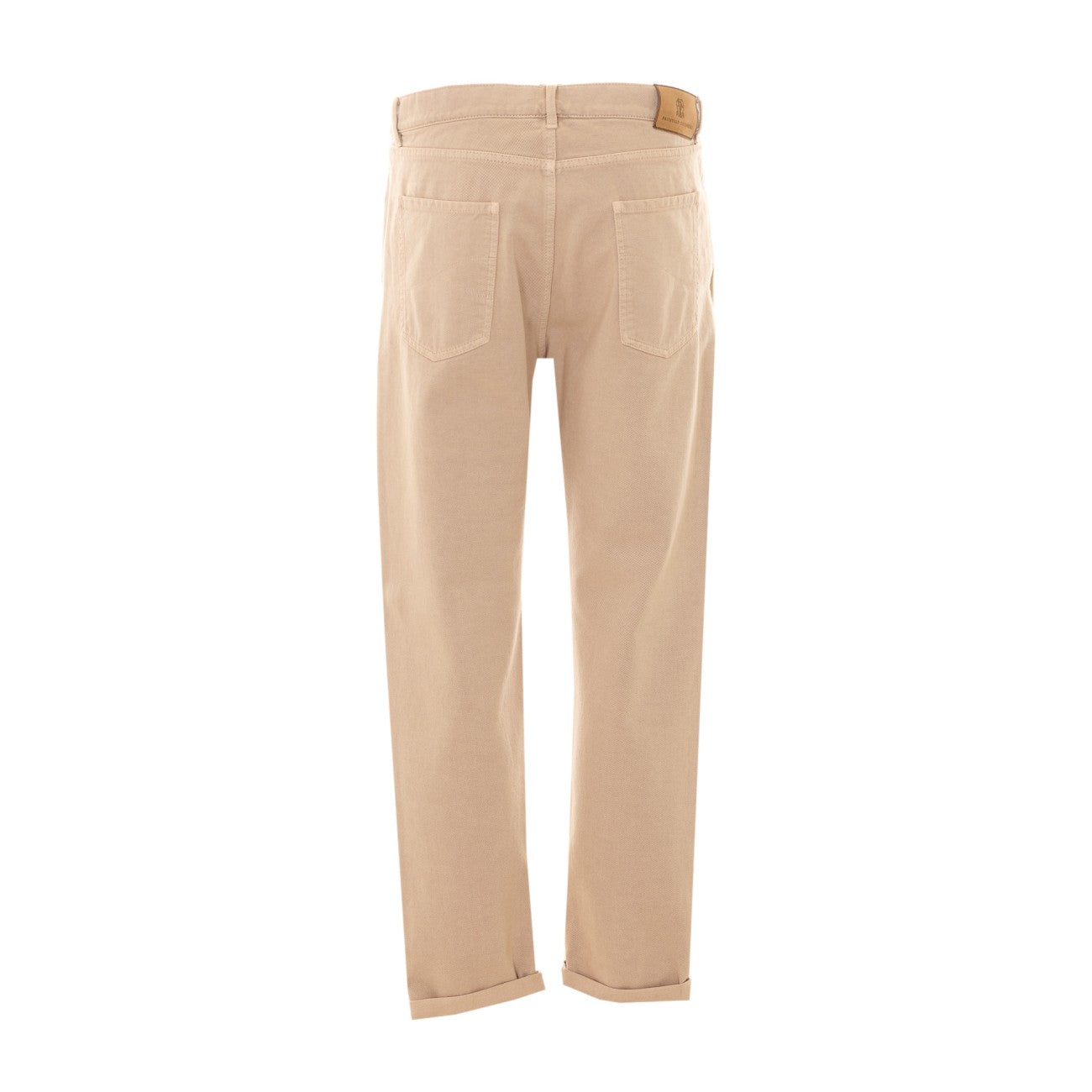 Brunello Cucinelli Men Iconic Fit Trousers In Denim