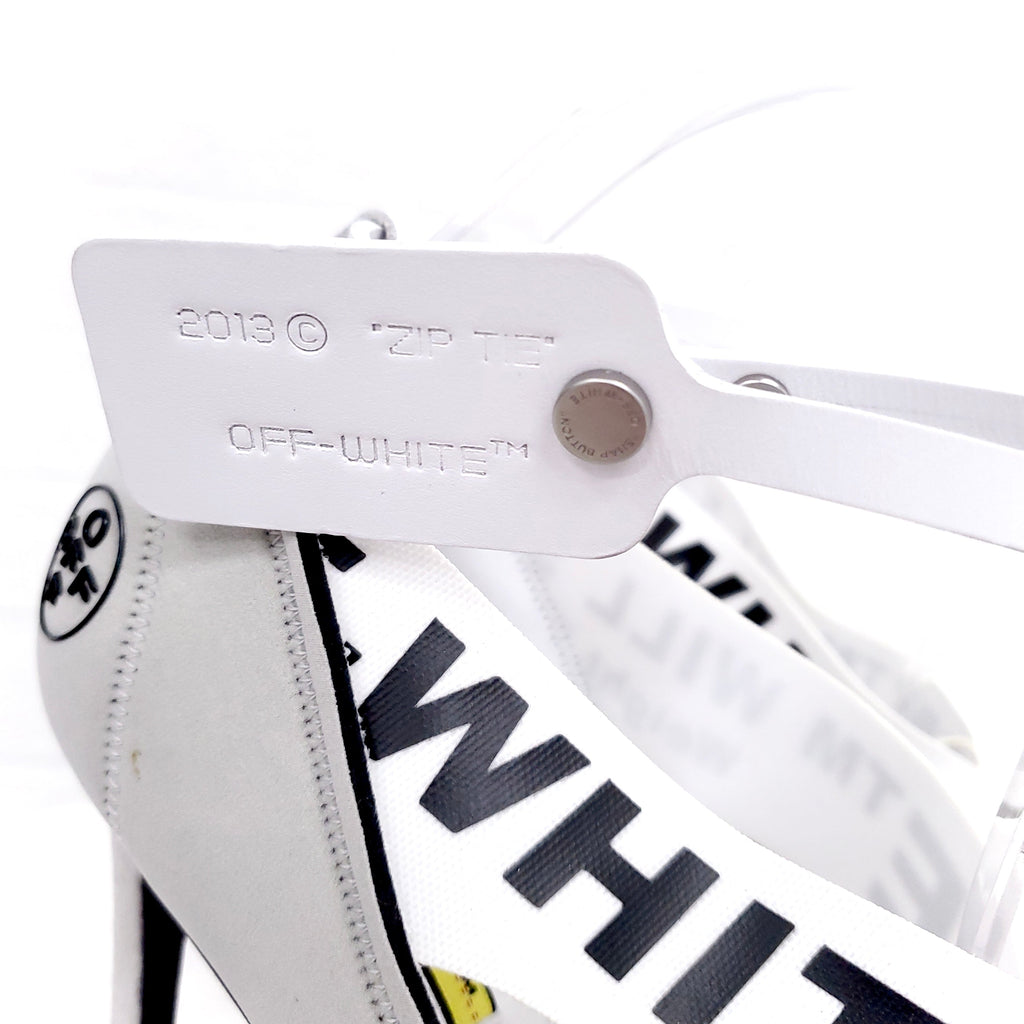 OFF-WHITE COLLECTIBLE LOGO HEELS - SIZE 41