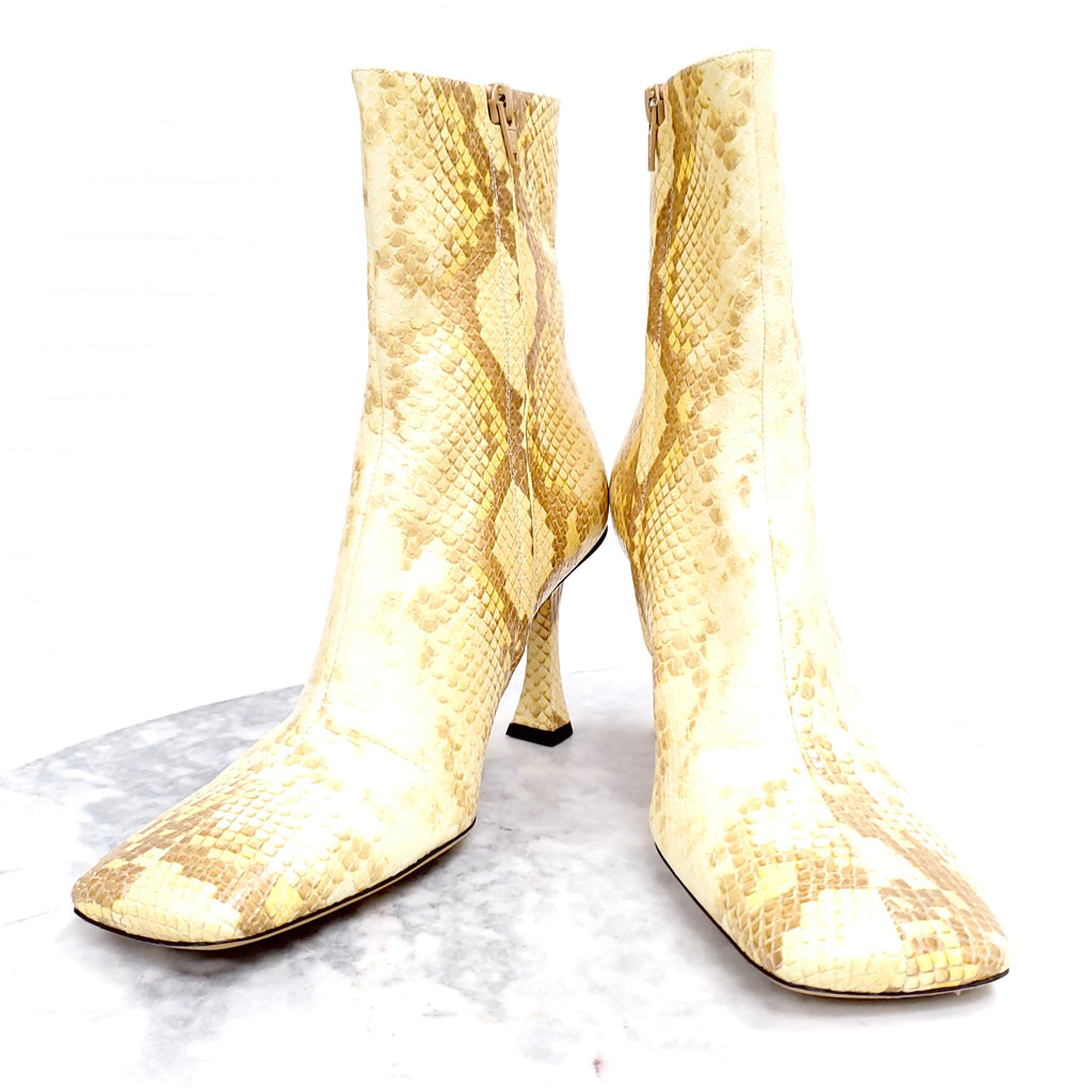 PROENZA SCHOULER SNAKESKIN BOOTS - SIZE 39