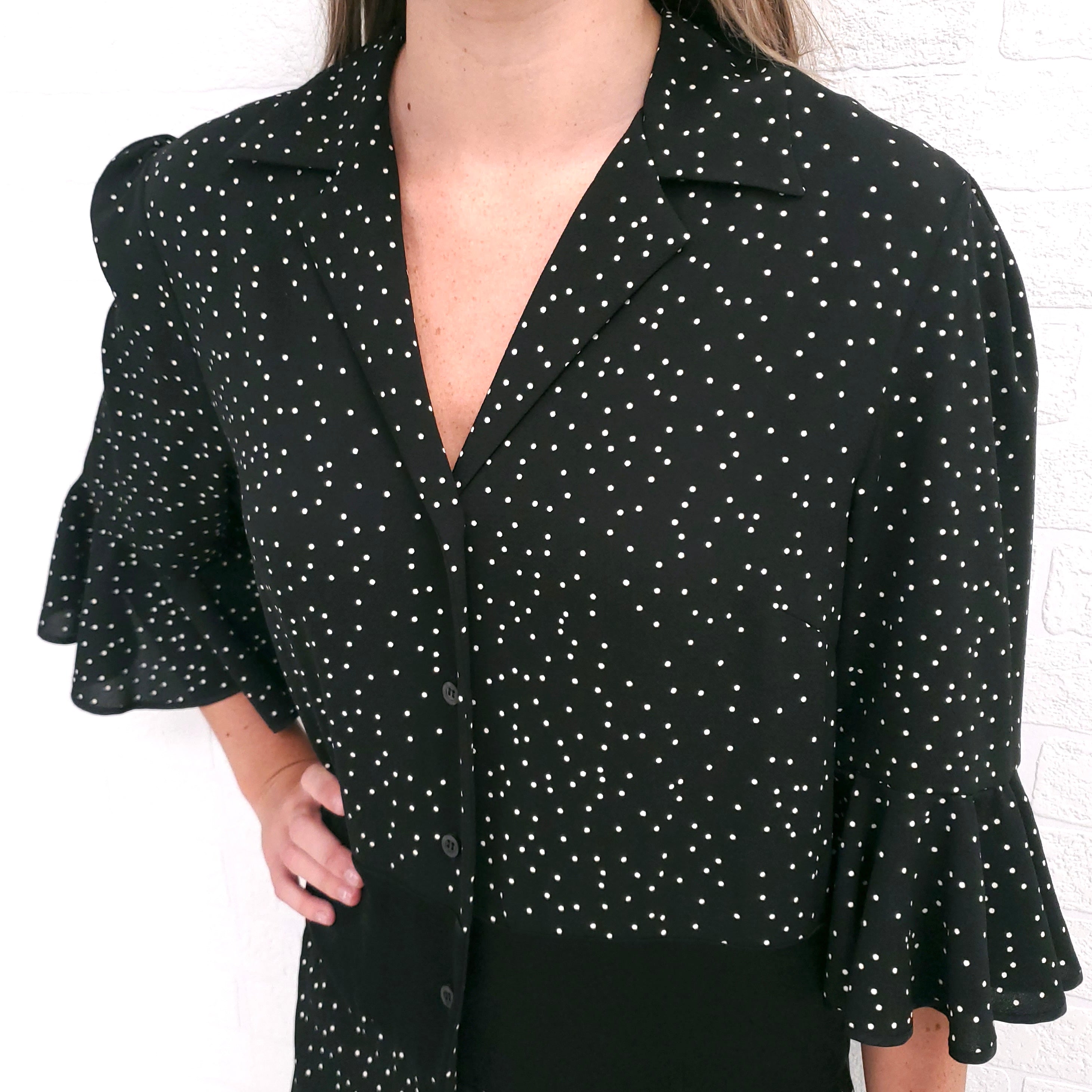 DRIES VAN NOTEN POLKA DOT DRESS ($1495) - SIZE 38