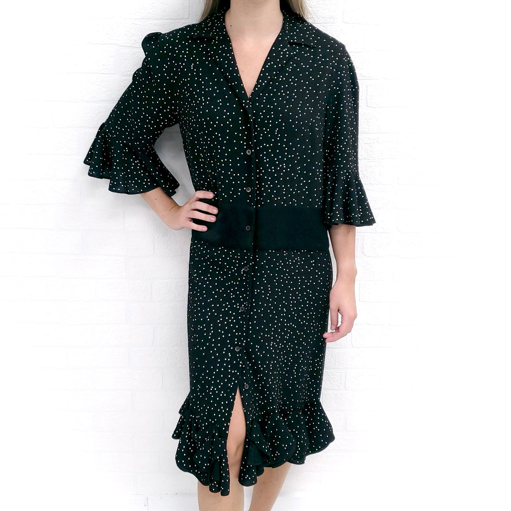 DRIES VAN NOTEN POLKA DOT DRESS ($1495) - SIZE 38