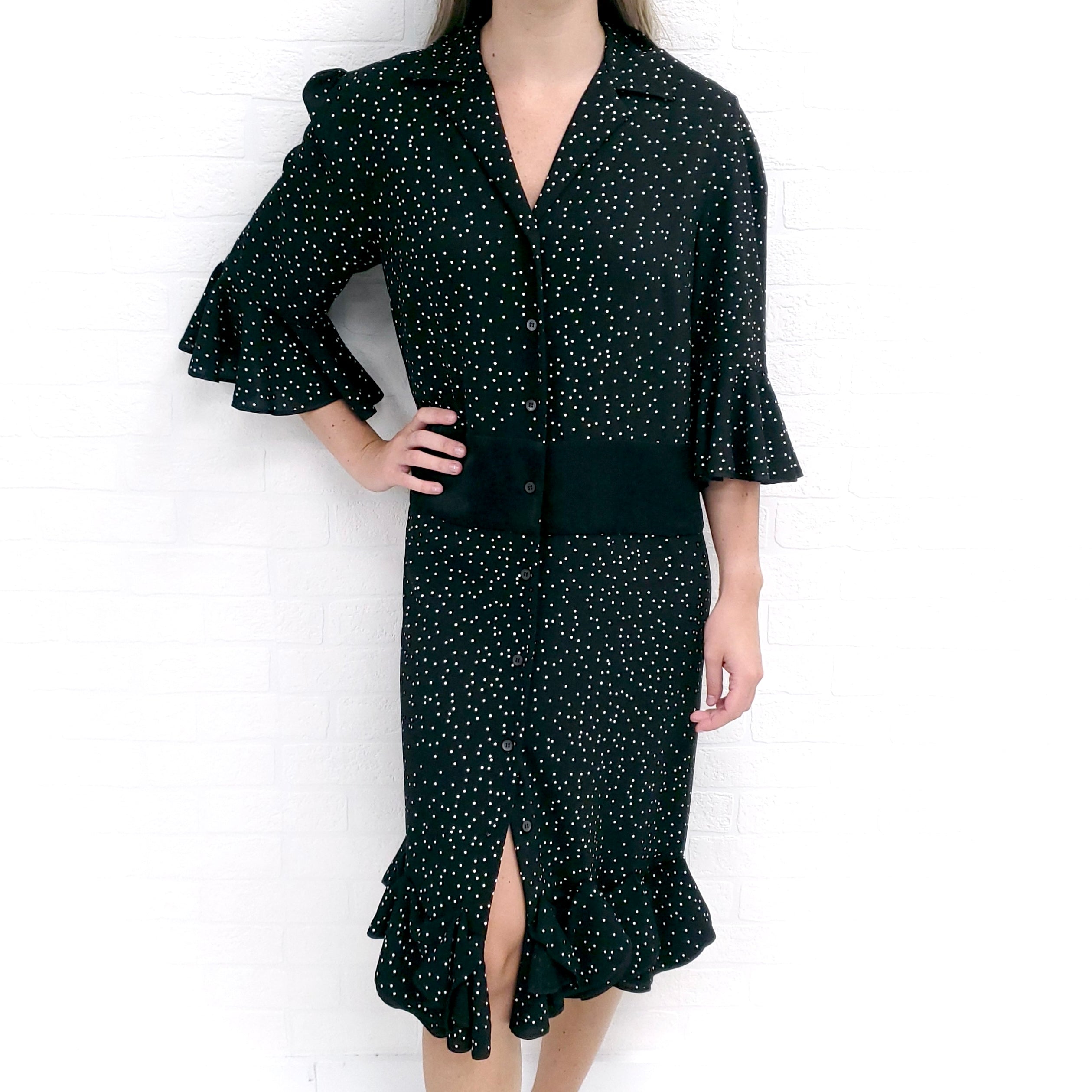 DRIES VAN NOTEN POLKA DOT DRESS ($1495) - SIZE 38