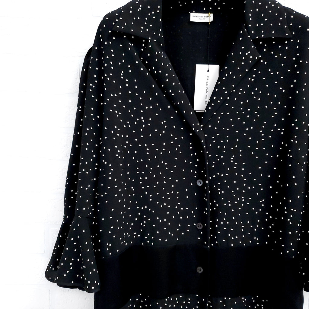 DRIES VAN NOTEN POLKA DOT DRESS ($1495) - SIZE 38