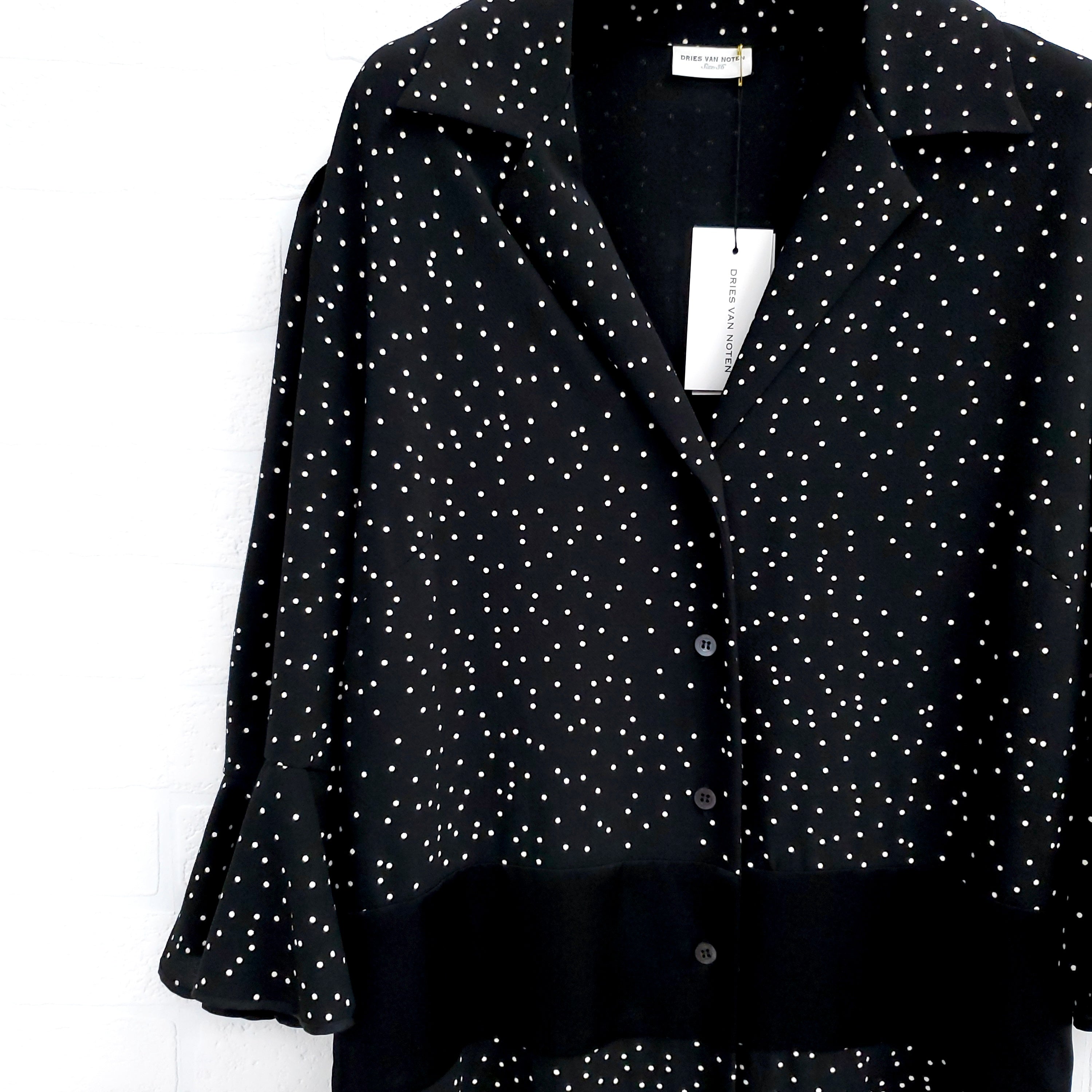 DRIES VAN NOTEN POLKA DOT DRESS ($1495) - SIZE 38