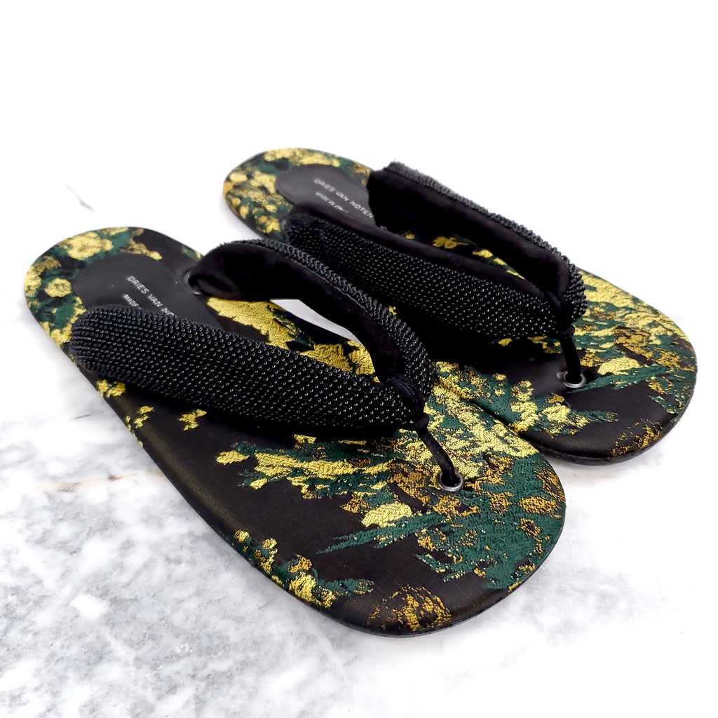 DRIES VAN NOTEN FLIP FLOPS ($995) - SIZE 36.5
