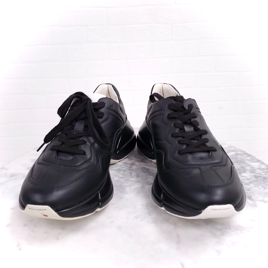 GUCCI BLACK RAINBOW SNEAKERS - SIZE 41