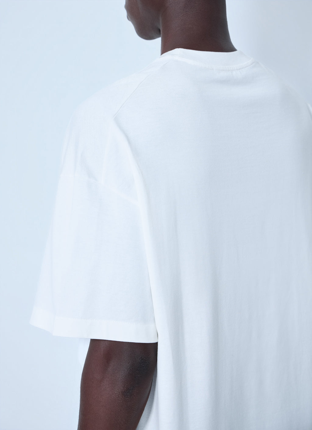 Jil Sander Men Cotton Jersey Crewneck T-Shirt