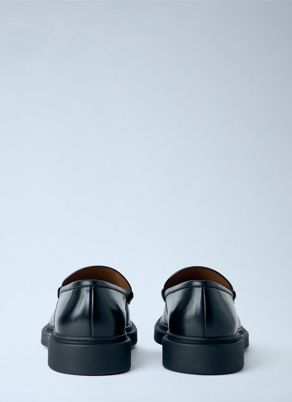 Jil Sander Men Brushed Leather Loafers