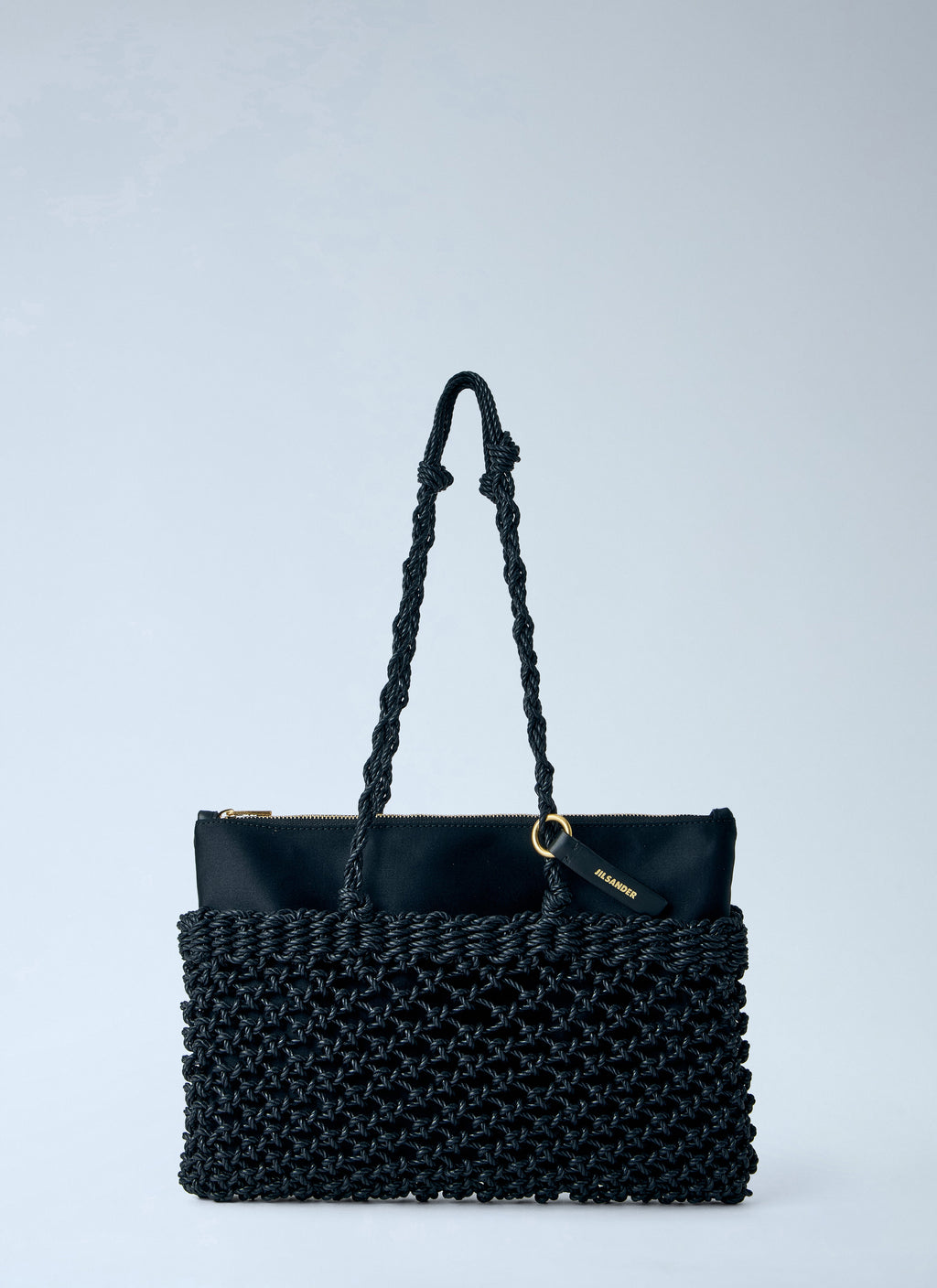 Jil Sander Women Tangle Net  Cord Shoulder Bag