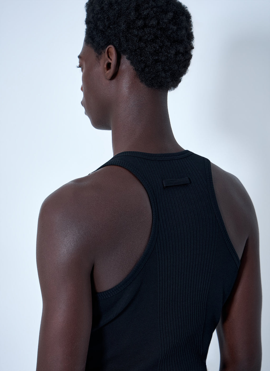 Jean Paul Gaultier Women Ribbed Tank Top With Metal Hardware
