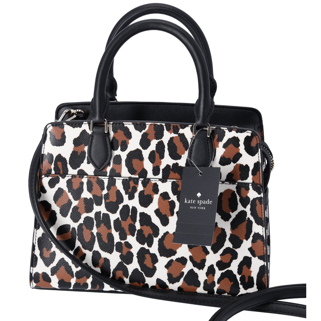 Kate Spade Madison Spotted Animal Leopard Printed Small Satchel KI363