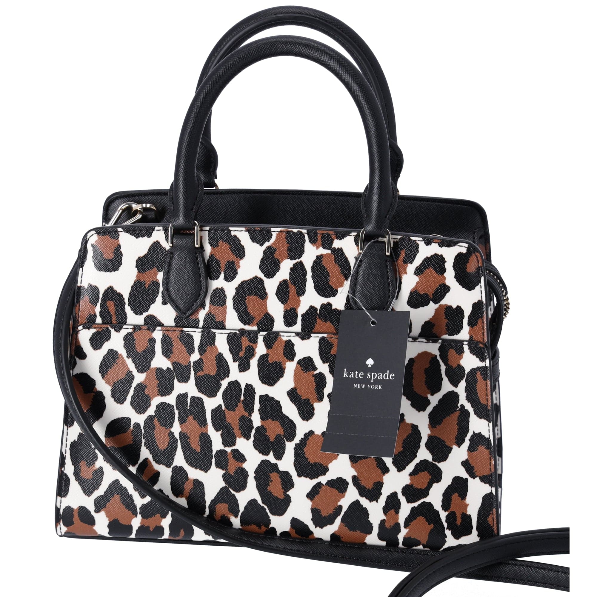 Kate Spade Madison Spotted Animal Leopard Printed Small Satchel KI363