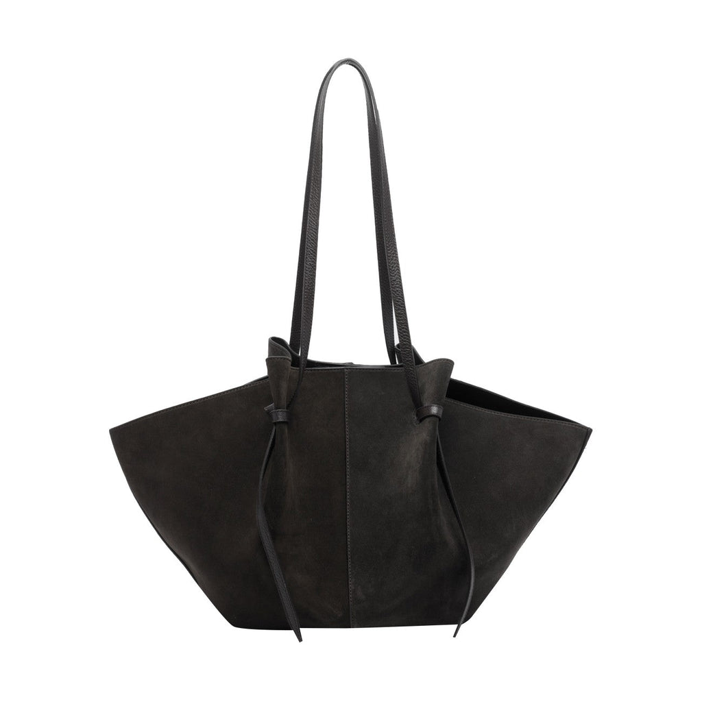 Yuzefi Women Large Suede Mochi Shoulder Bag