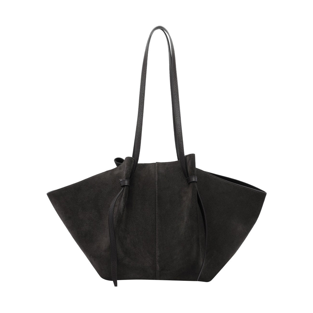 Yuzefi Women Large Suede Mochi Shoulder Bag