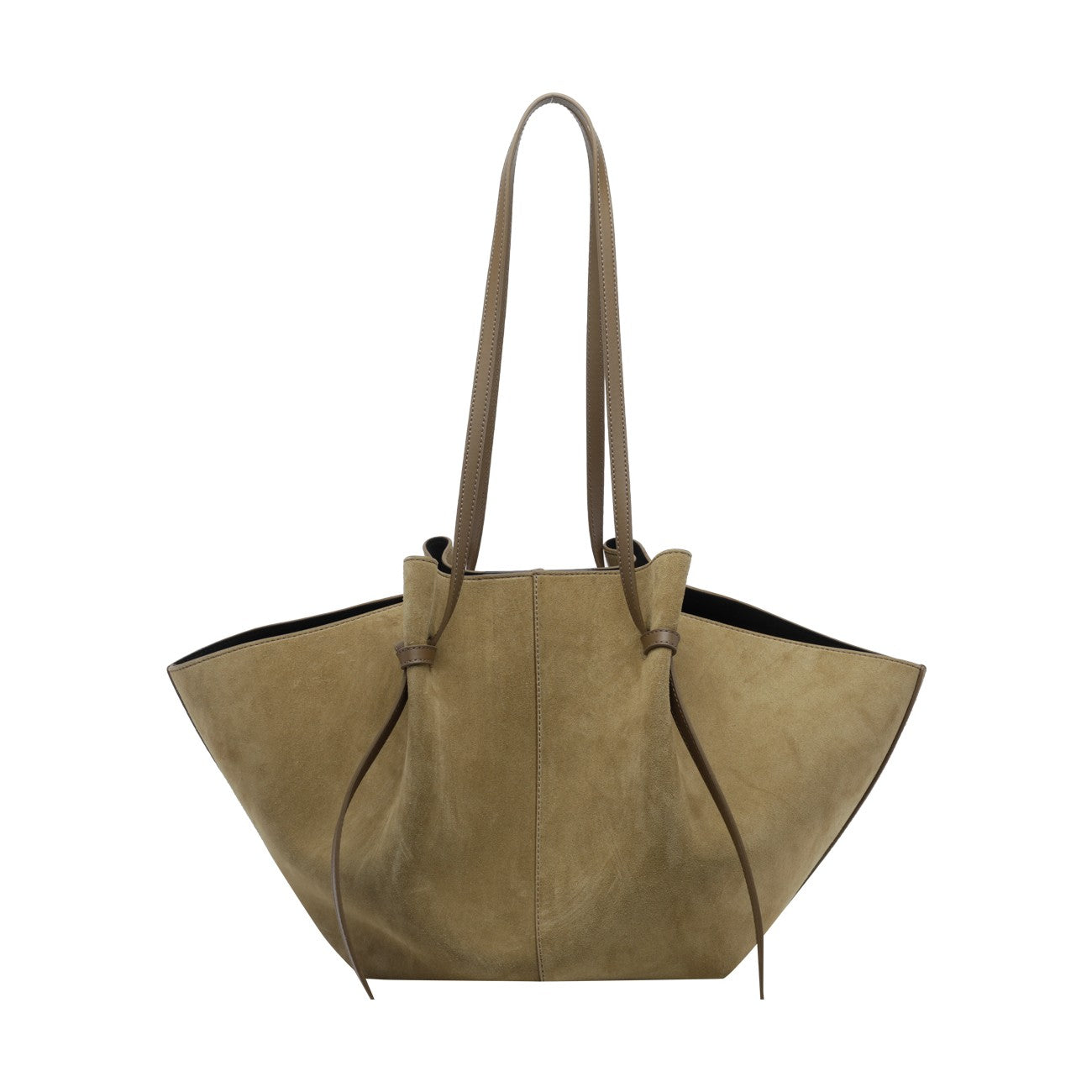 Yuzefi Women Large Suede Mochi Shoulder Bag
