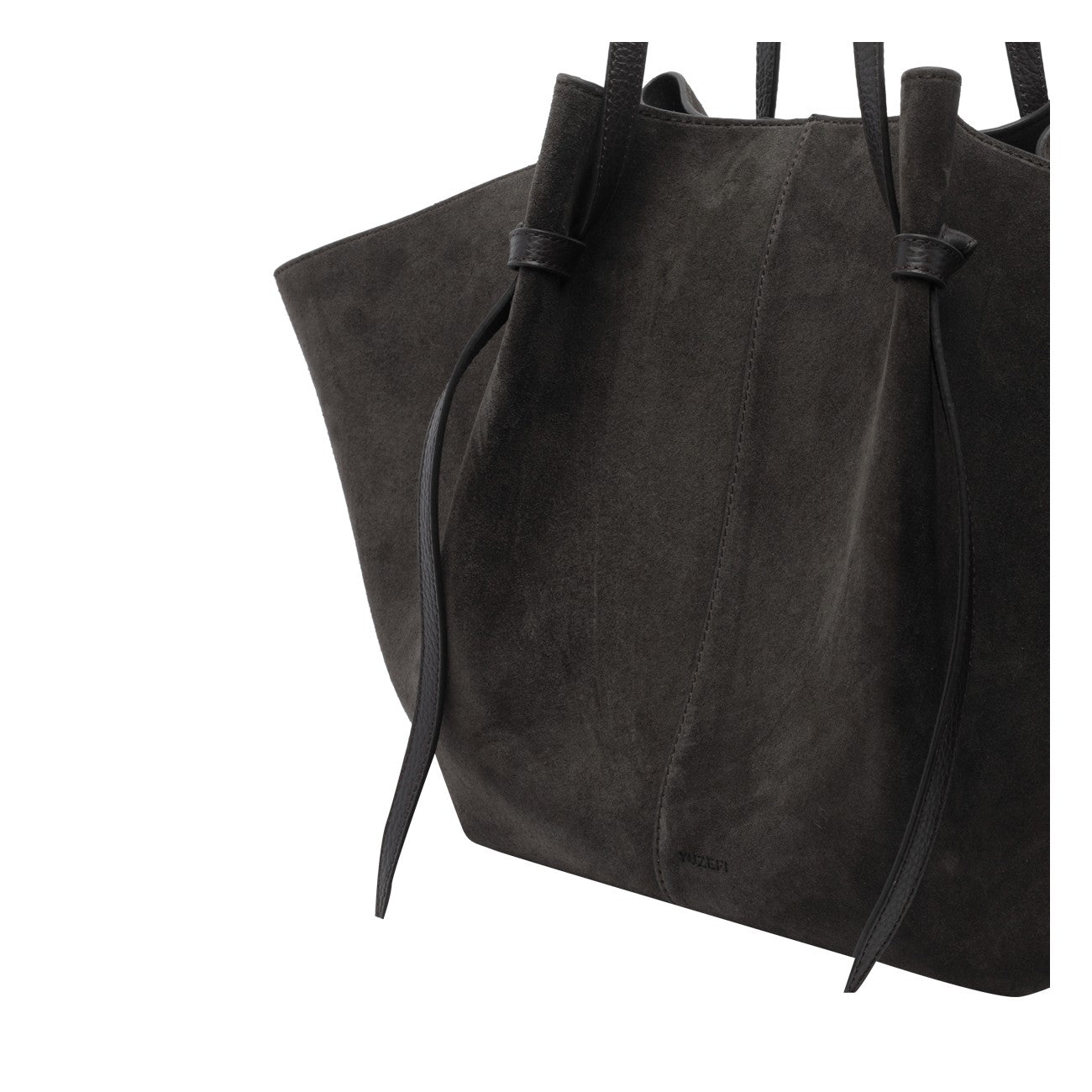 Yuzefi Women Large Suede Mochi Shoulder Bag