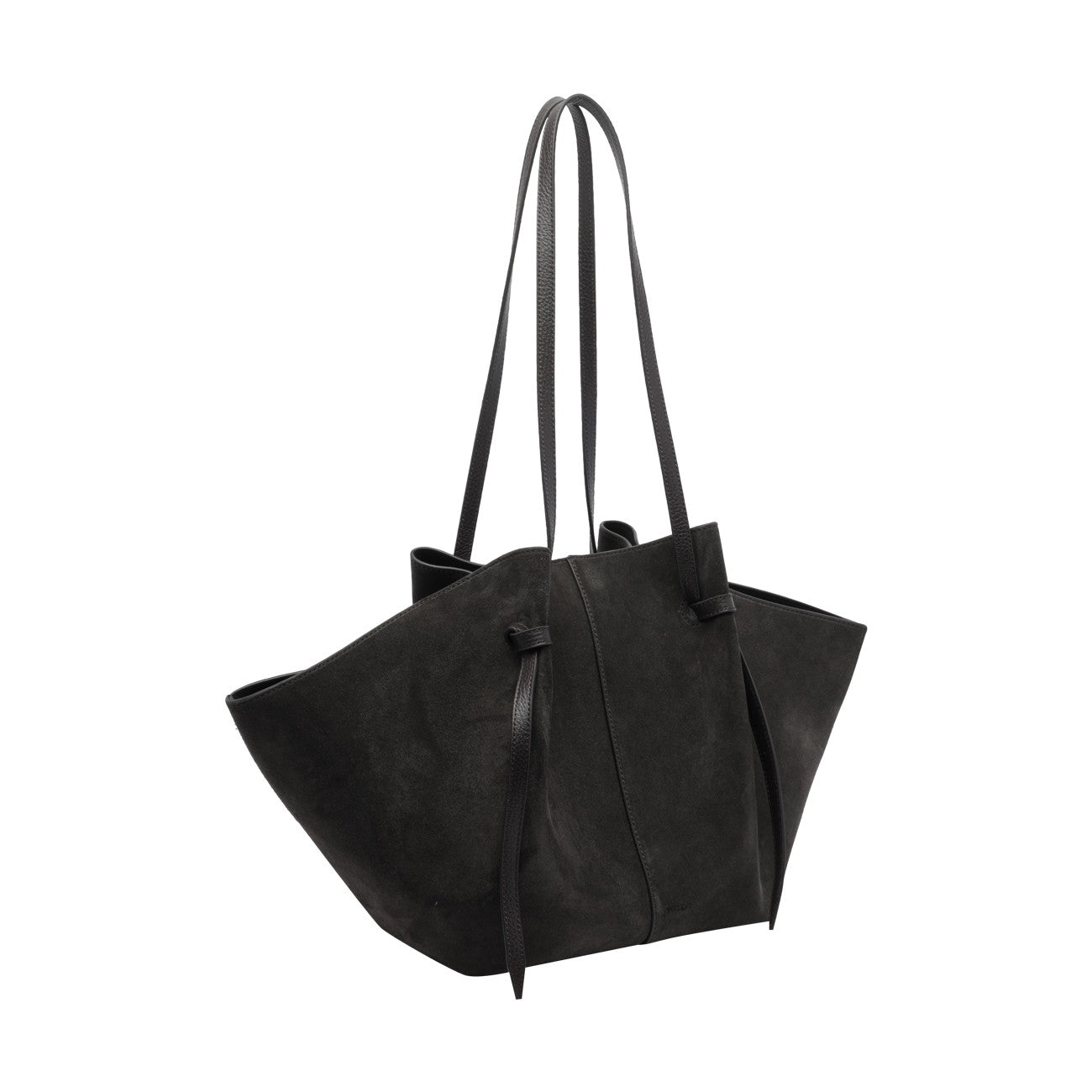 Yuzefi Women Large Suede Mochi Shoulder Bag
