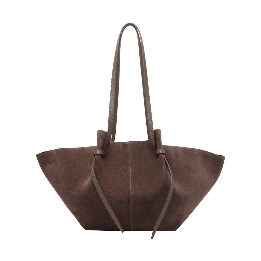 Yuzefi Women Large Suede Mochi Shoulder Bag