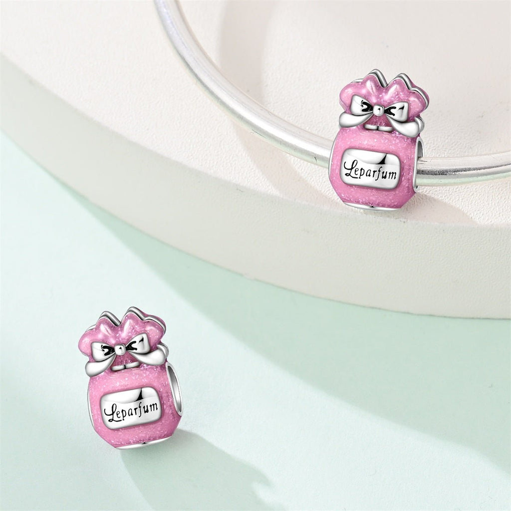 Le Parfum Pink Perfume Bottle Charm