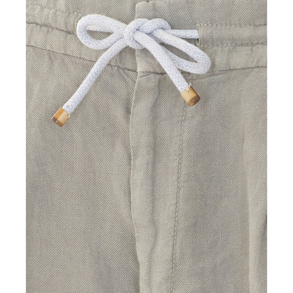 Brunello Cucinelli Men Linen Gabardine Bermuda