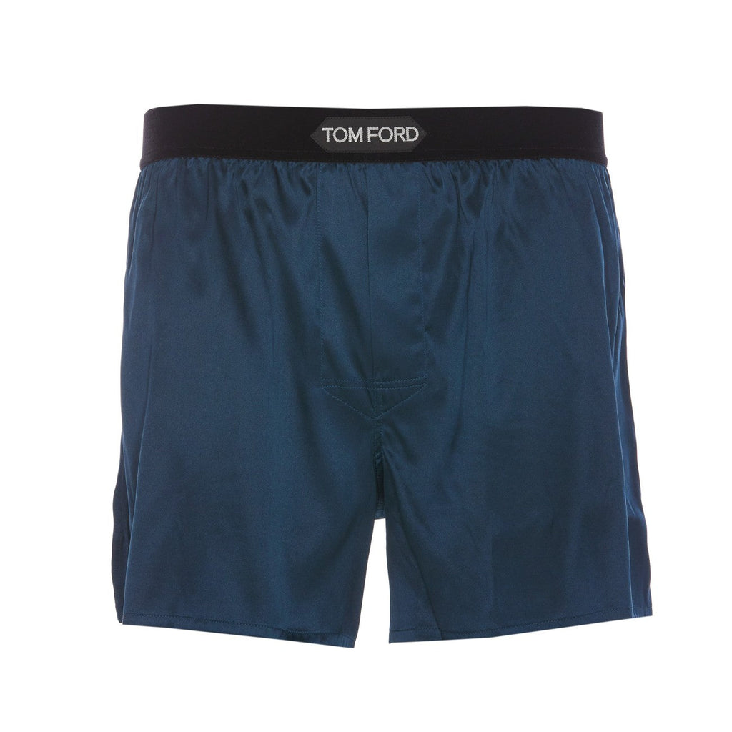 Tom Ford Men Logo Silk Boxer