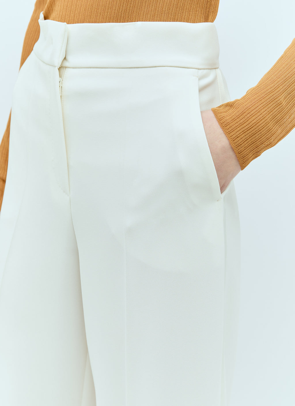 Max Mara Women Cady Tuxedo Pants