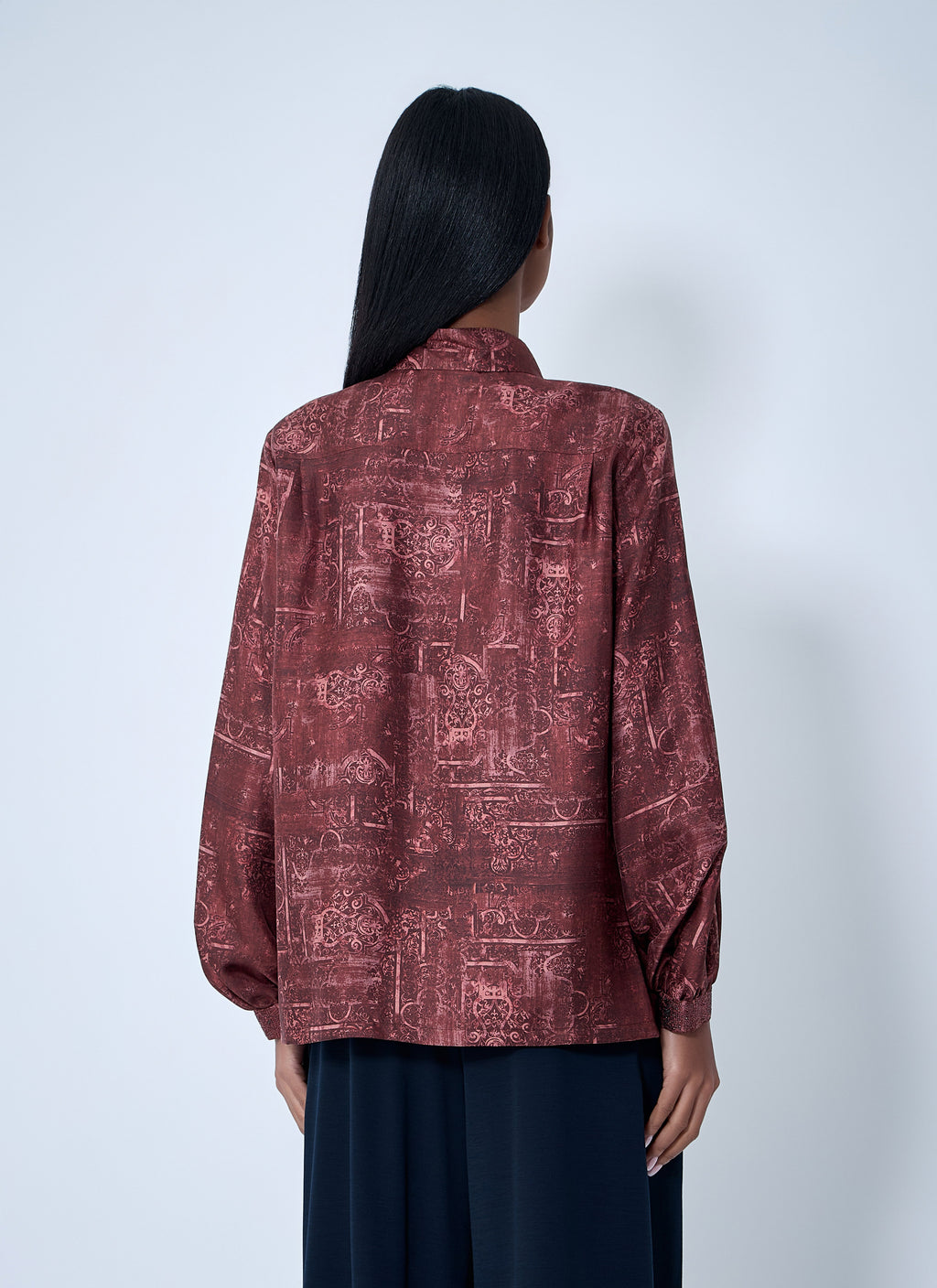 Max Mara Women Silk Shirt