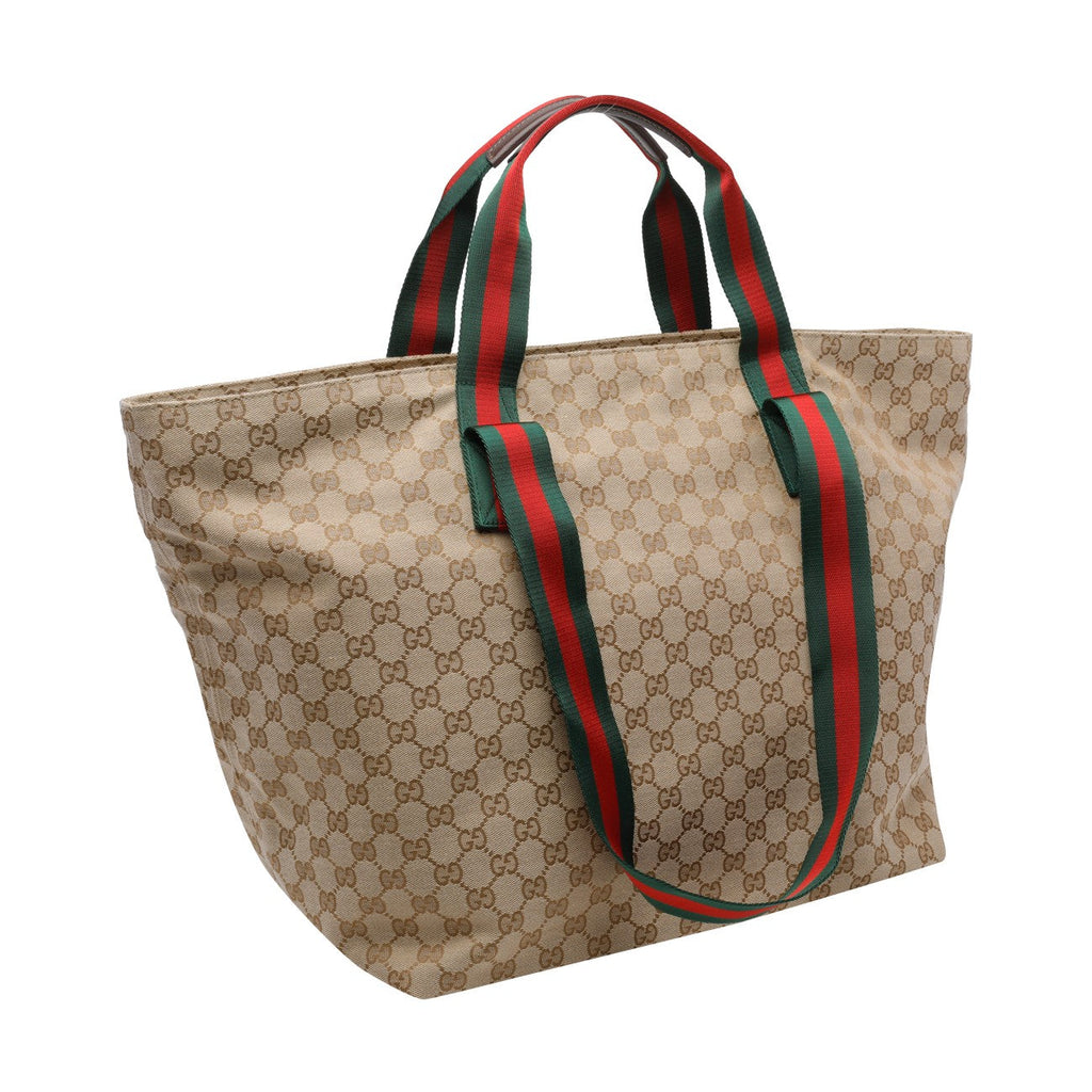 Gucci Men Medium Gg Motif Shopping Bag