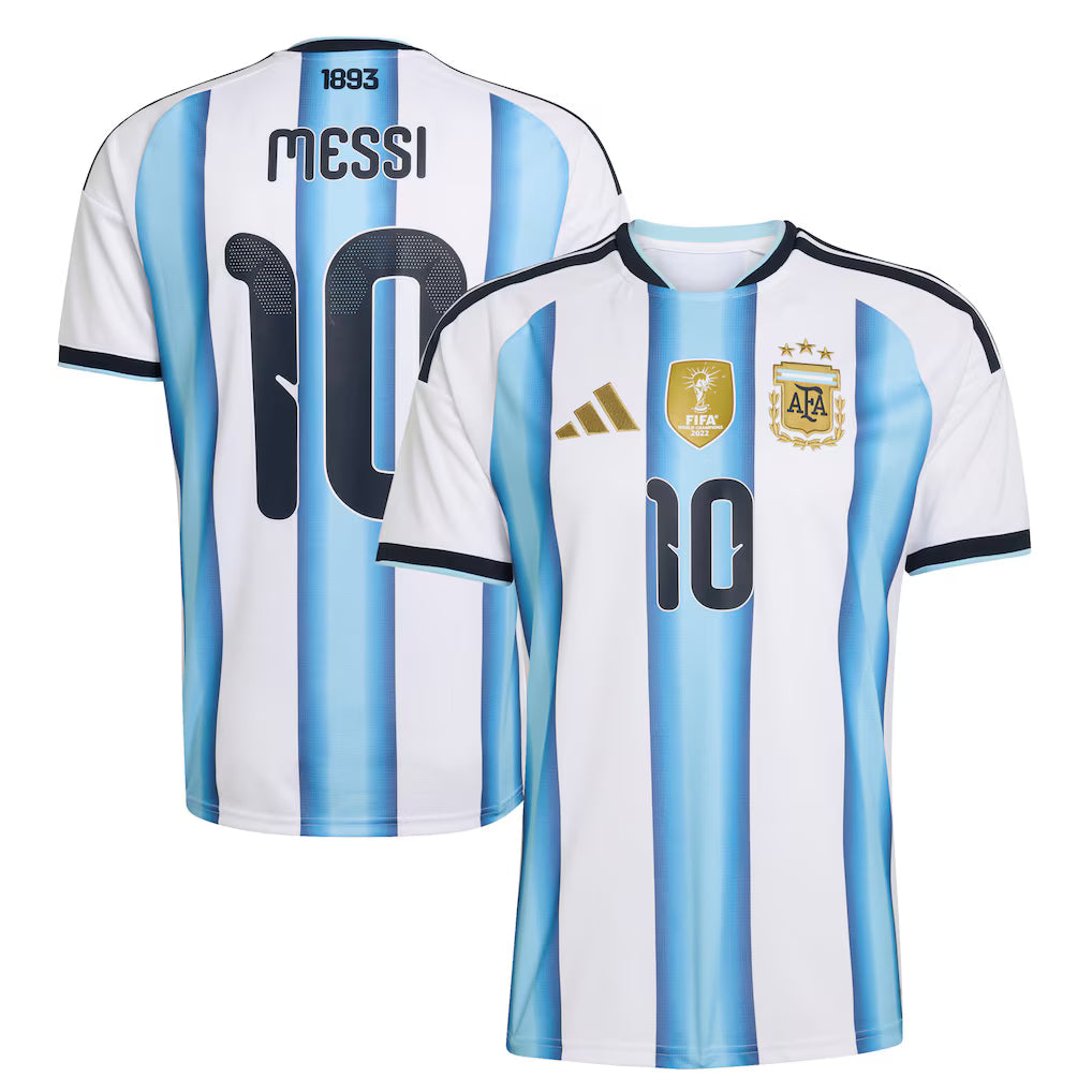 Lionel Messi Argentina National Team FIFA x World Cup 2026 Home Jersey - White