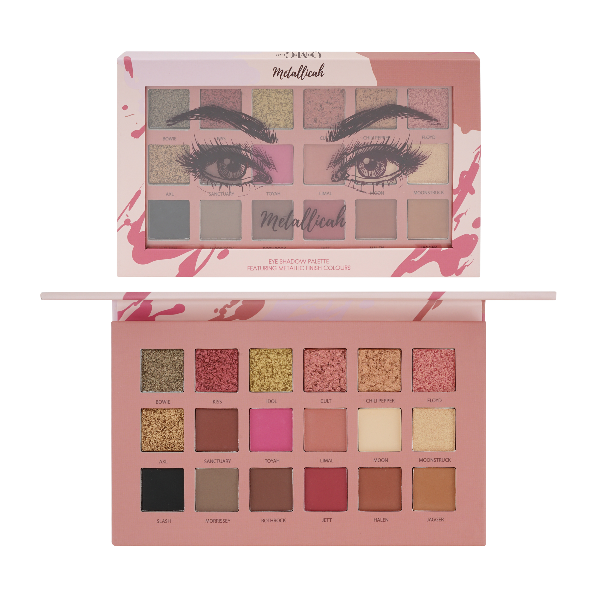METALLICAH Eye Shadow Palette
