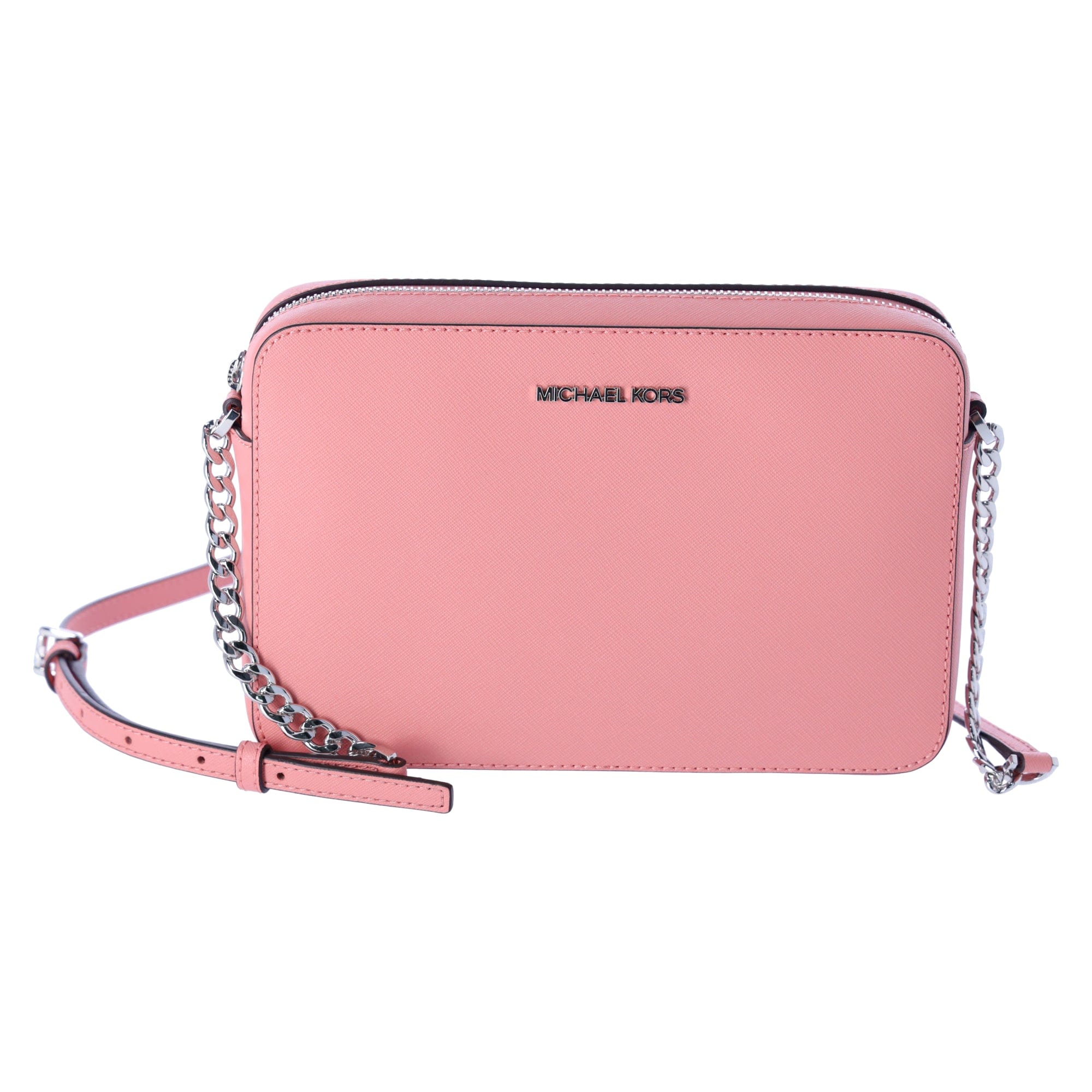Michael Kors JetSet Large EastWest SaffianoLeather CrossbodyBag Primrose