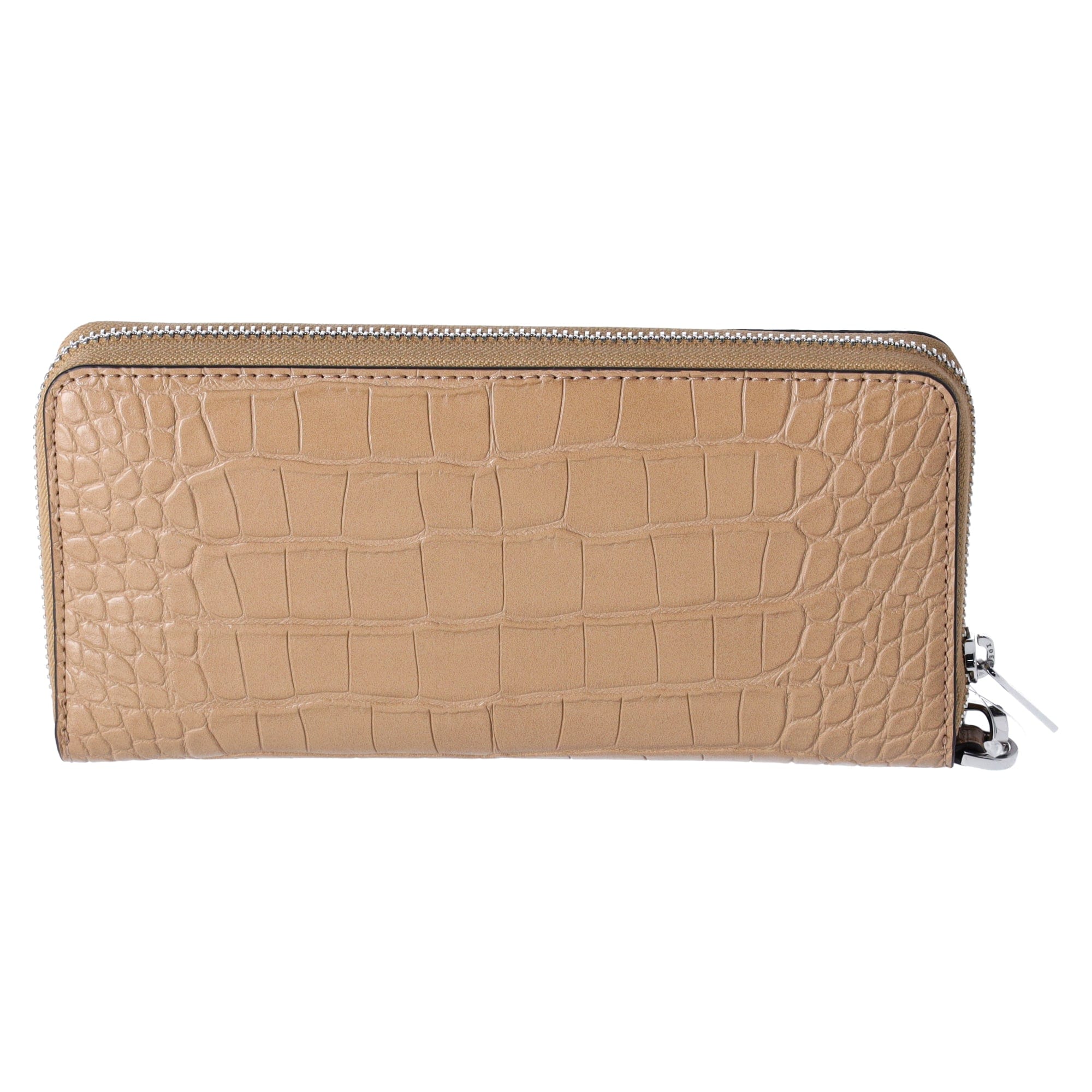 Michael Kors JetSet TravelLarge ContinentalWallet Embossed Camel