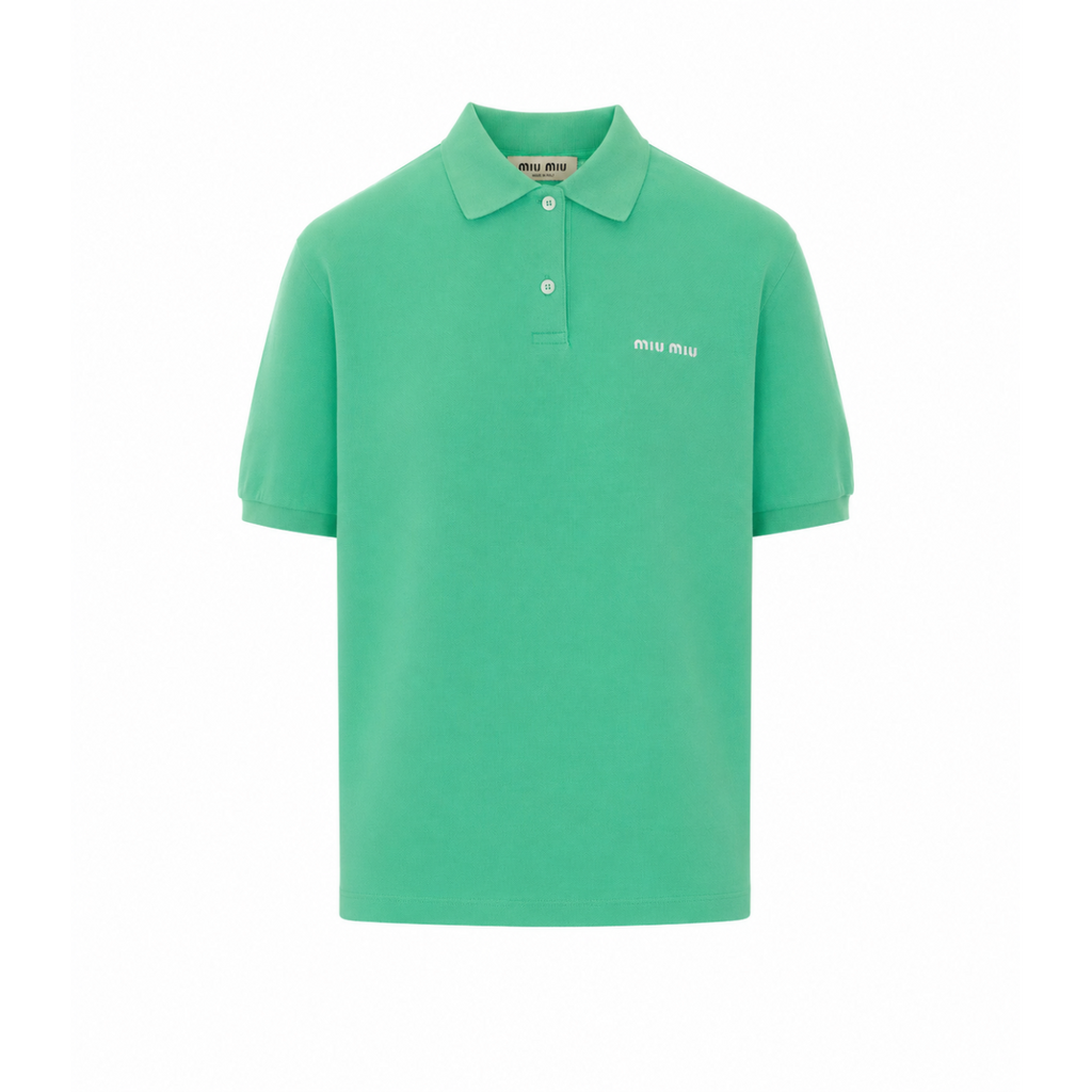 Miu Miu Women Miu Miu Logo Polo