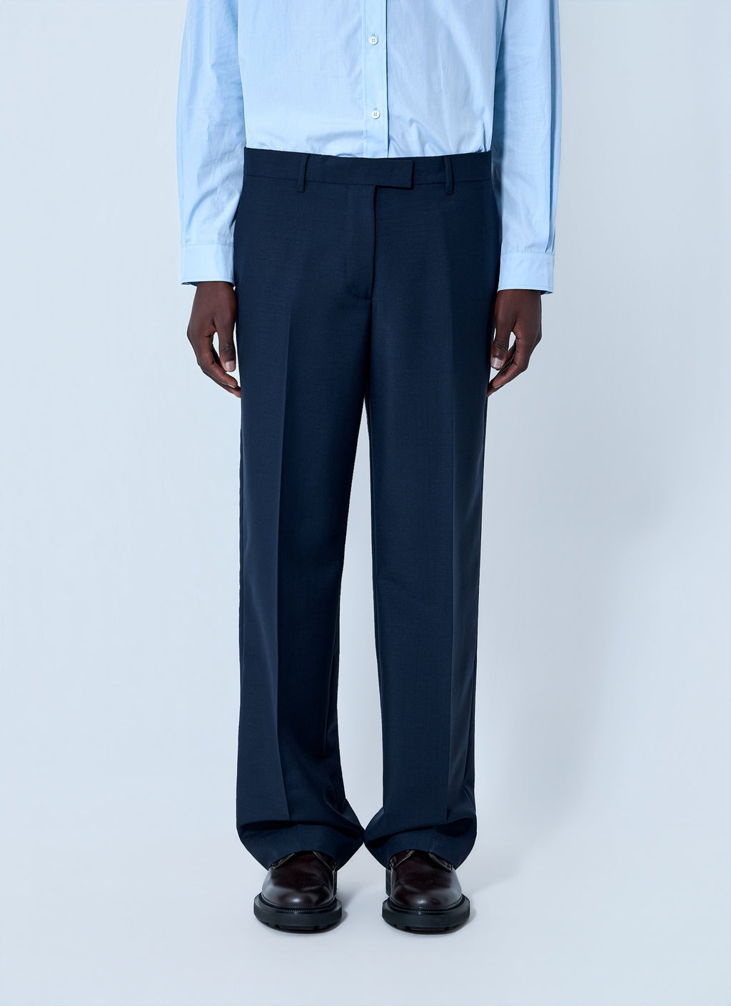 Miu Miu Men Tailored Wool Trousers