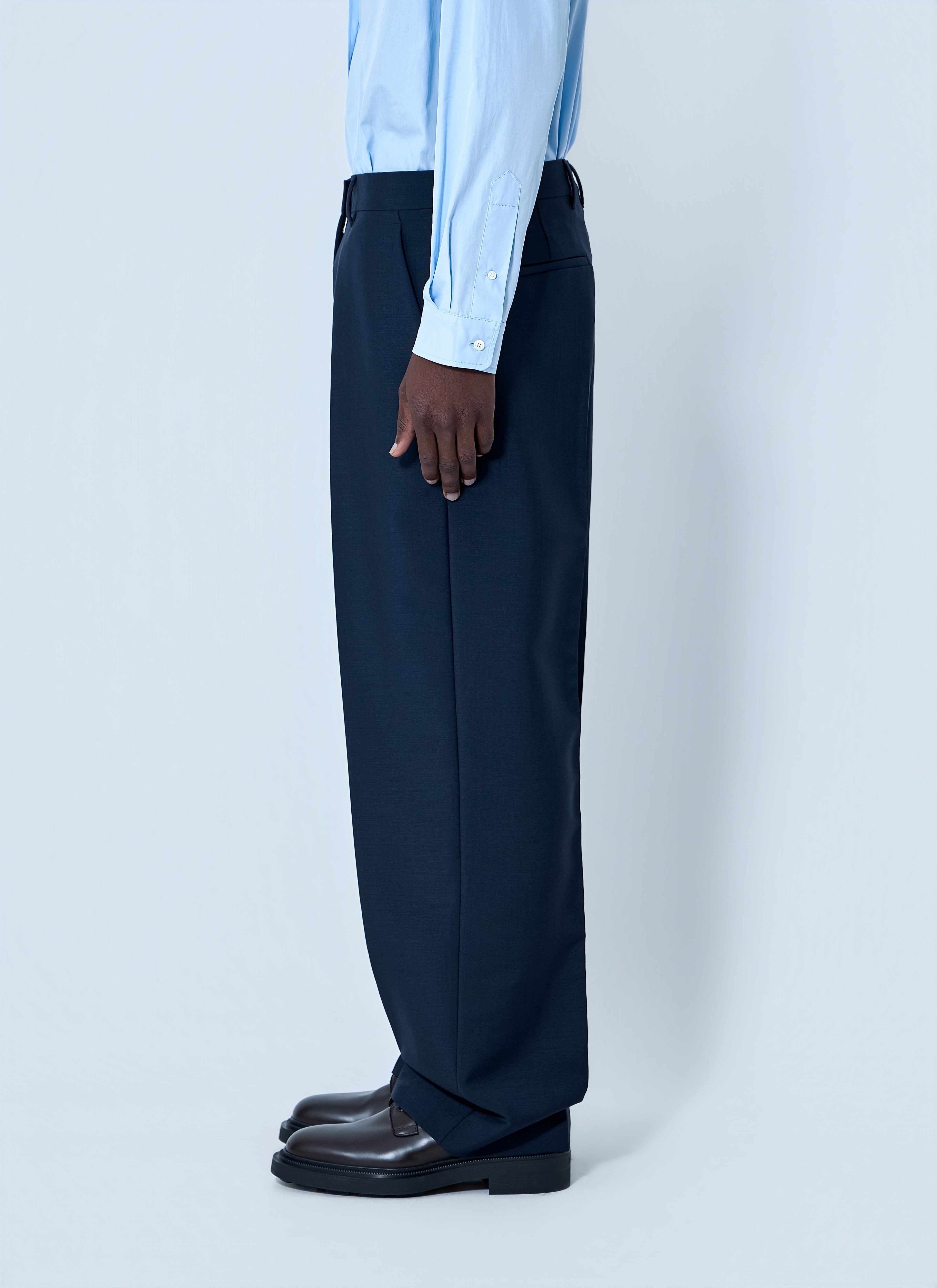 Miu Miu Men Tailored Wool Trousers