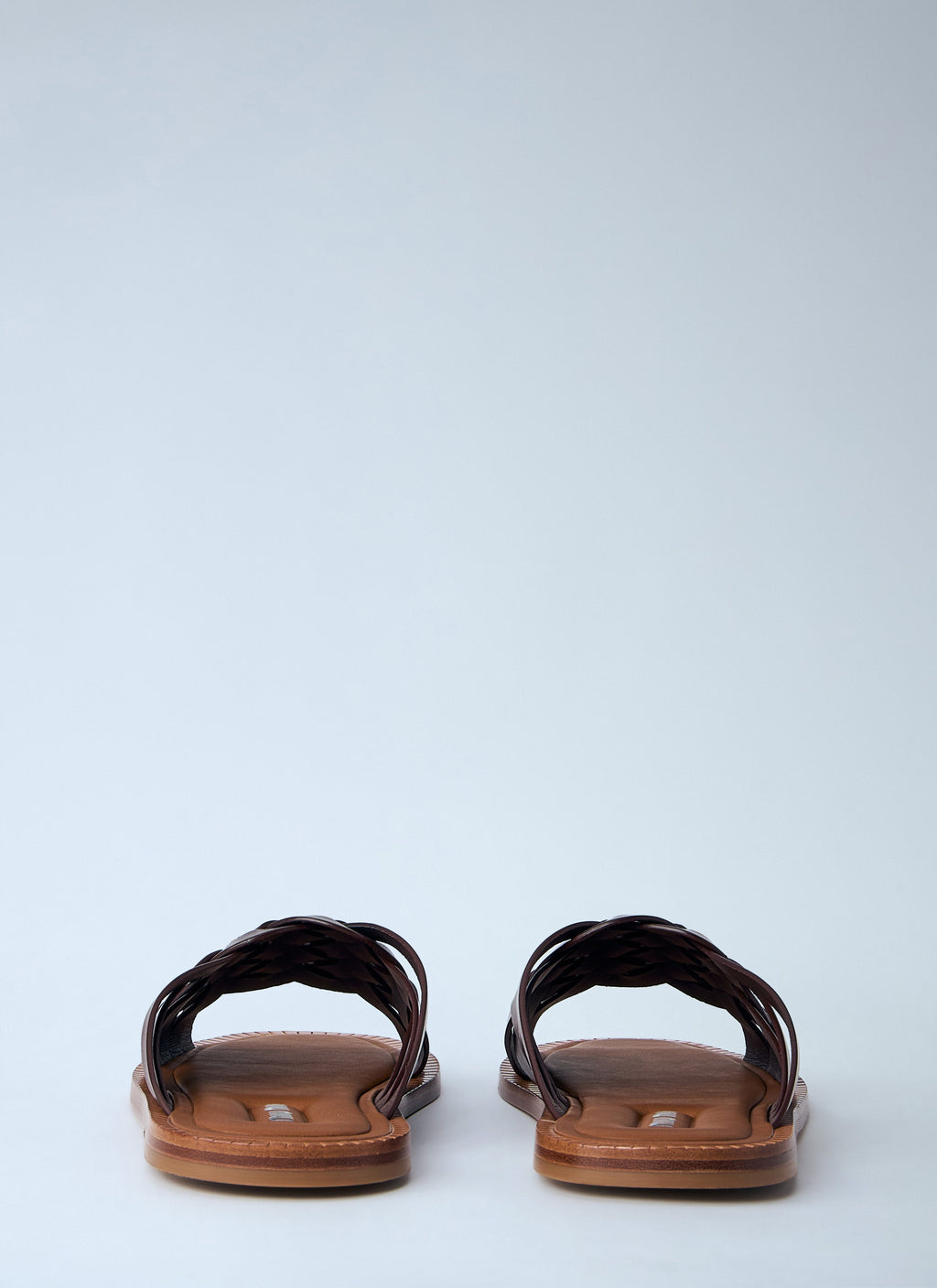 Miu Miu Men Woven Leather Sandals