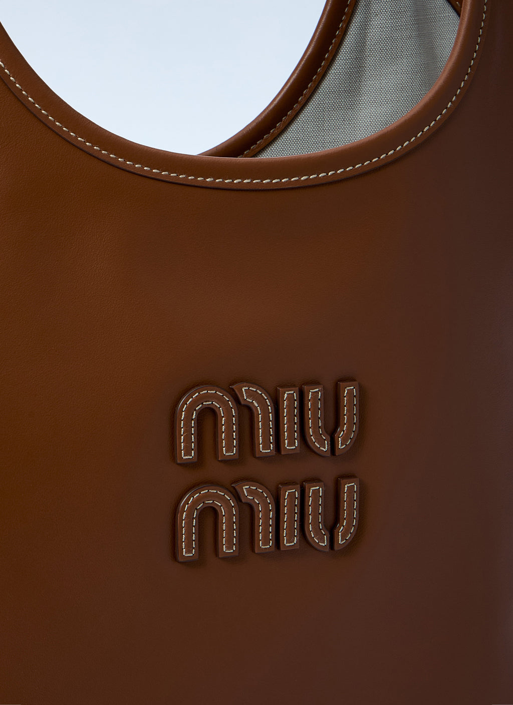 Miu Miu Women Ivy Leather Shoulder Bag