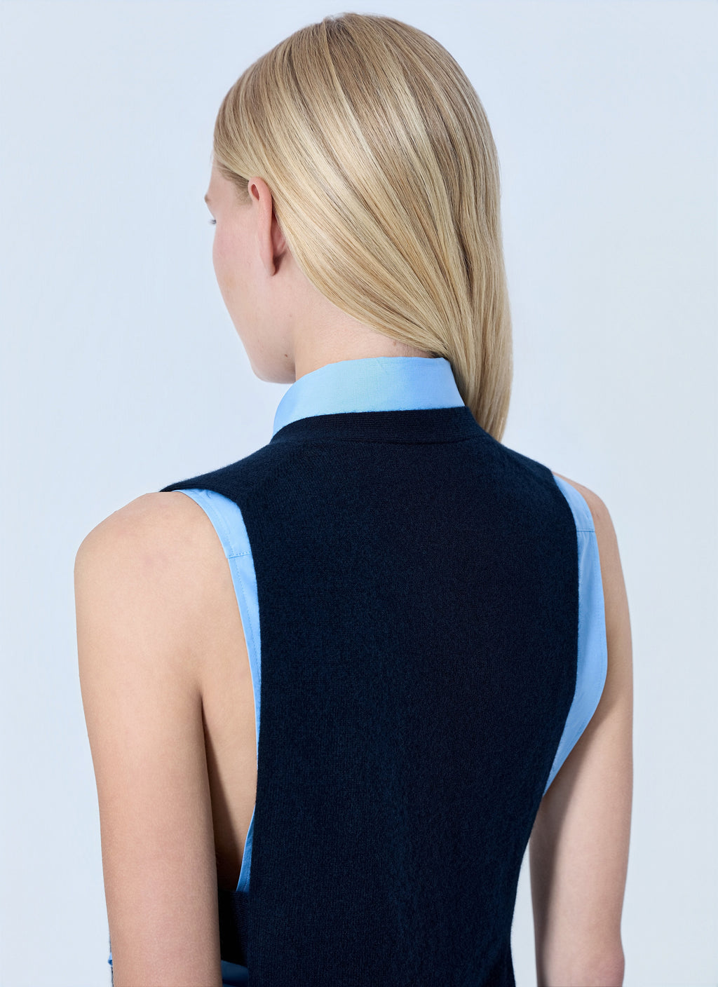 Miu Miu Women V-Neck Logo Vest