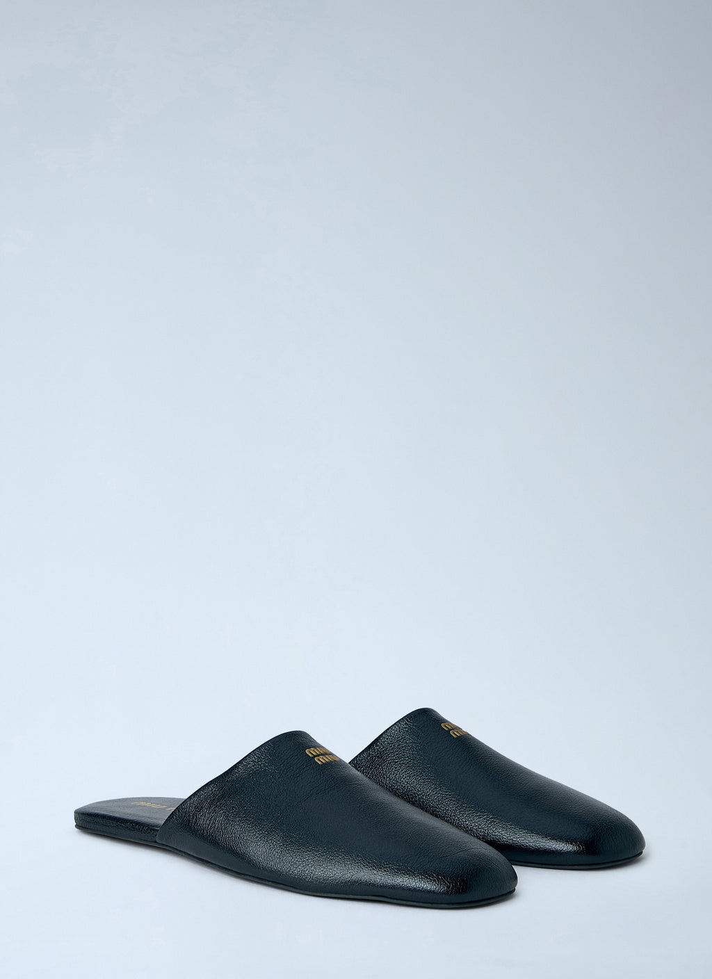 Miu Miu Women Leather Slippers