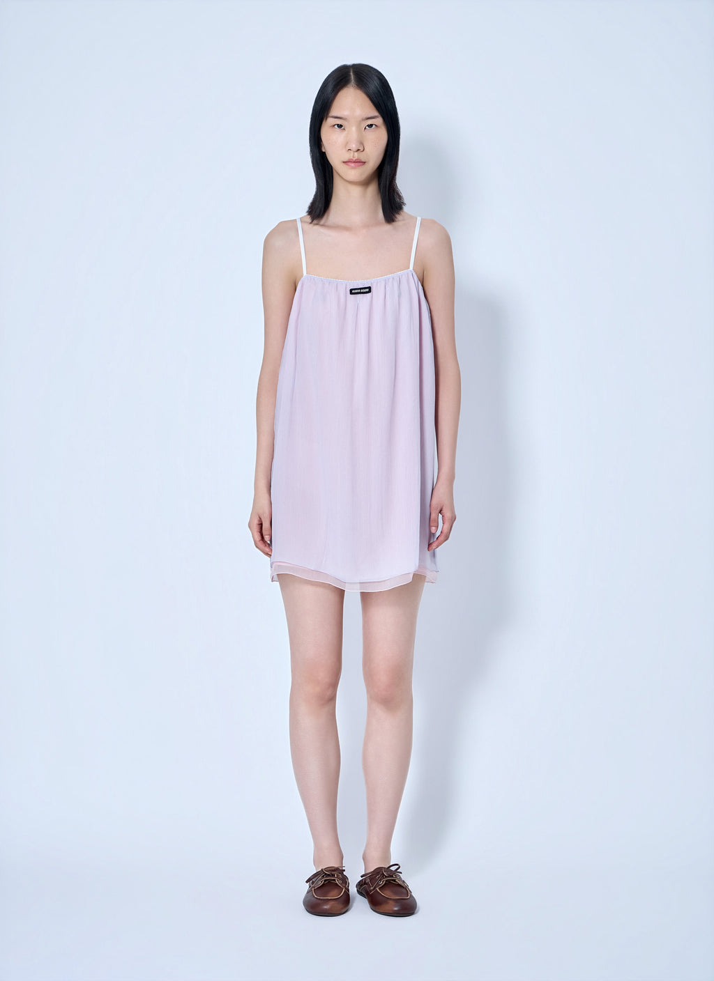 Miu Miu Women Wisteria Chiffon Dress