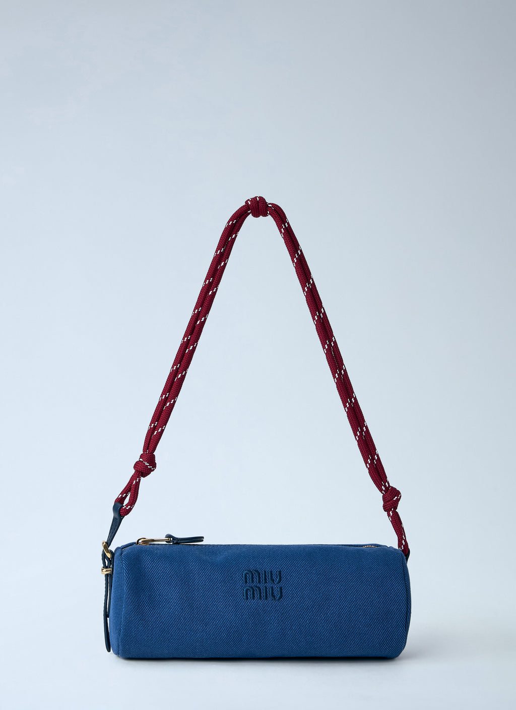 Miu Miu Women Gabardine Rope-Strap Shoulder Bag