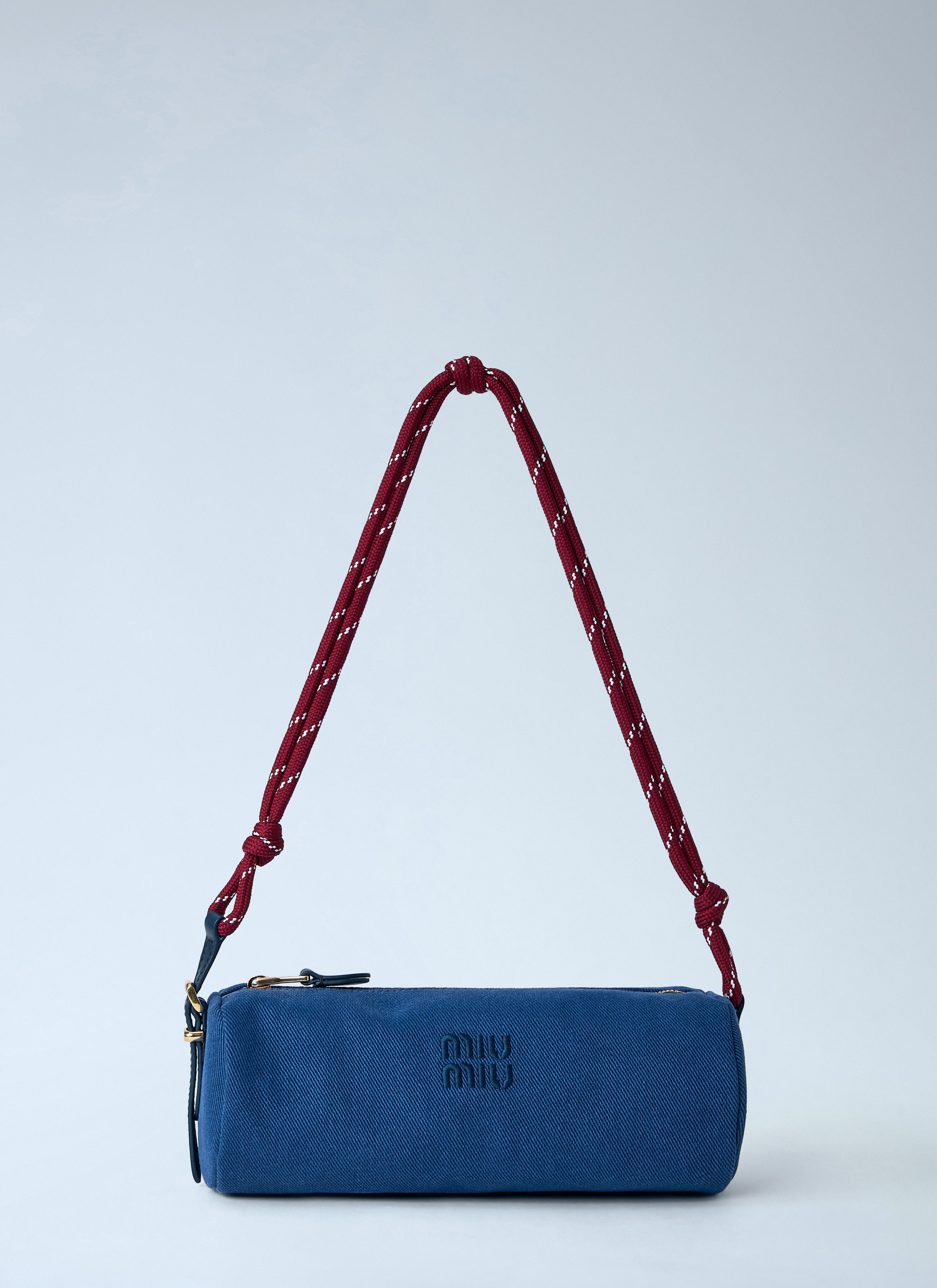 Miu Miu Women Gabardine Rope-Strap Shoulder Bag