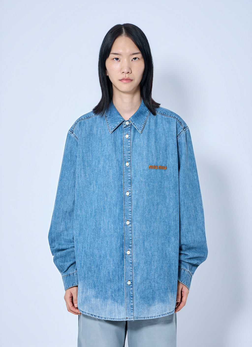 Miu Miu Women Chambray Shirt