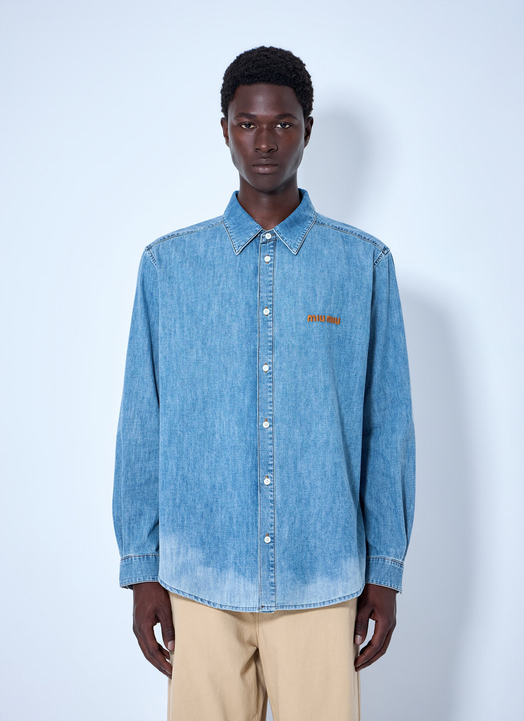 Miu Miu Women Chambray Shirt