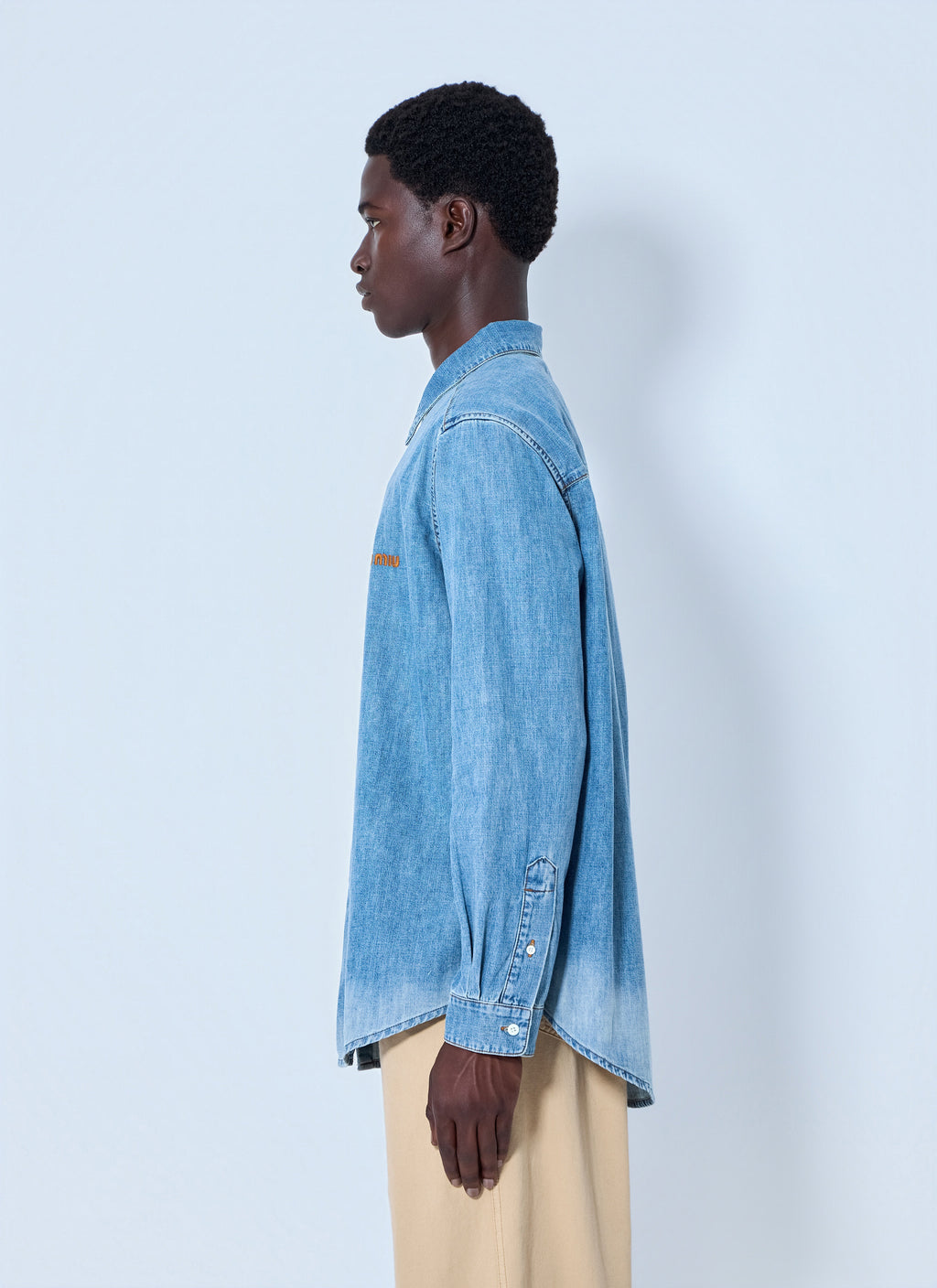 Miu Miu Women Chambray Shirt