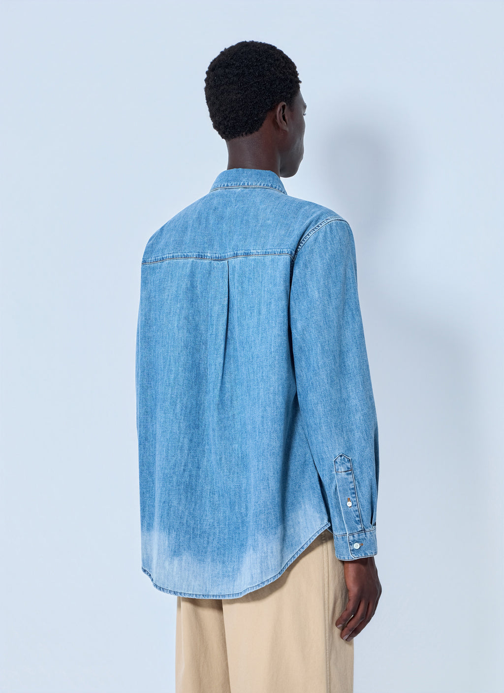 Miu Miu Men Chambray Shirt