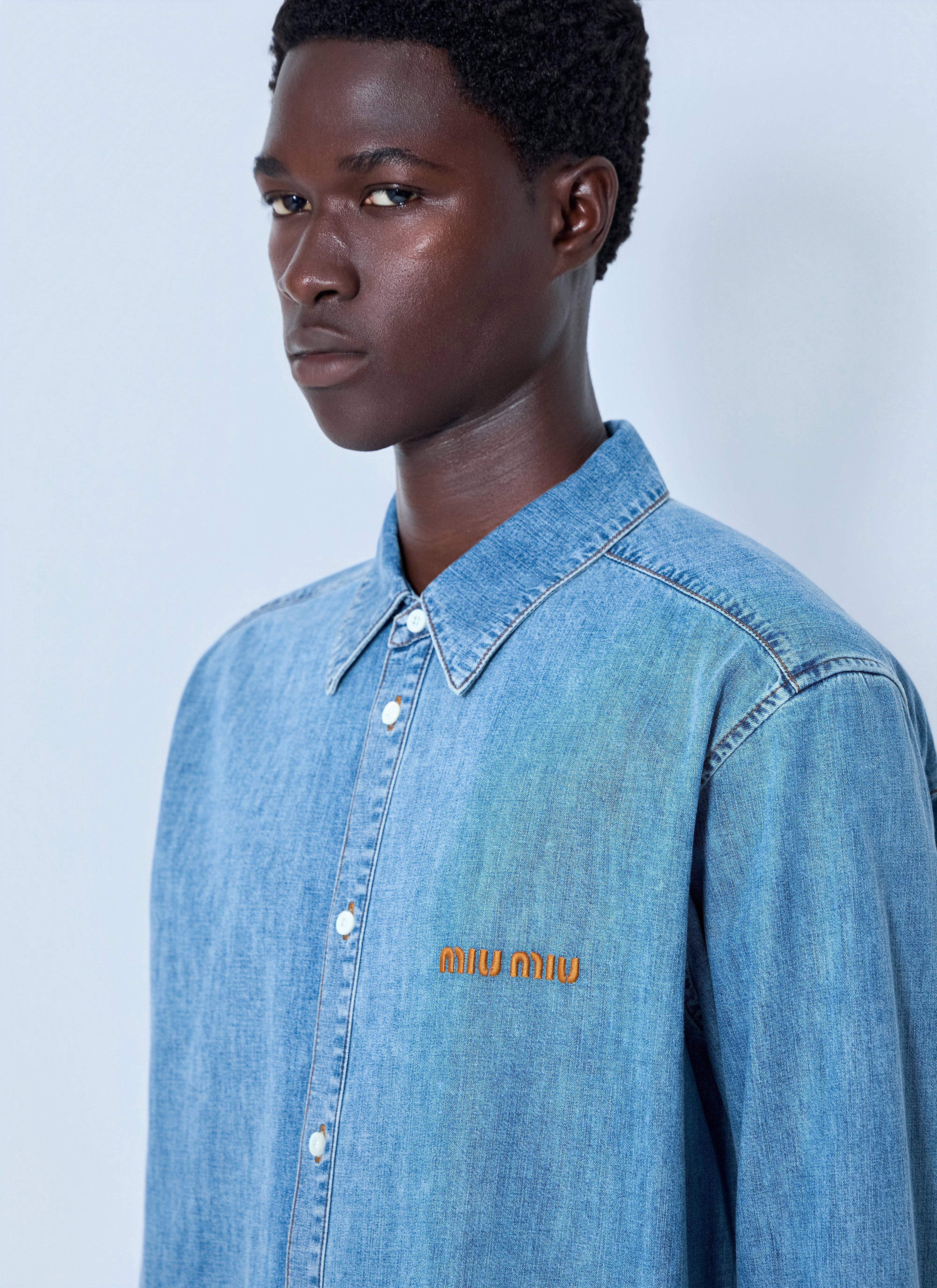 Miu Miu Women Chambray Shirt