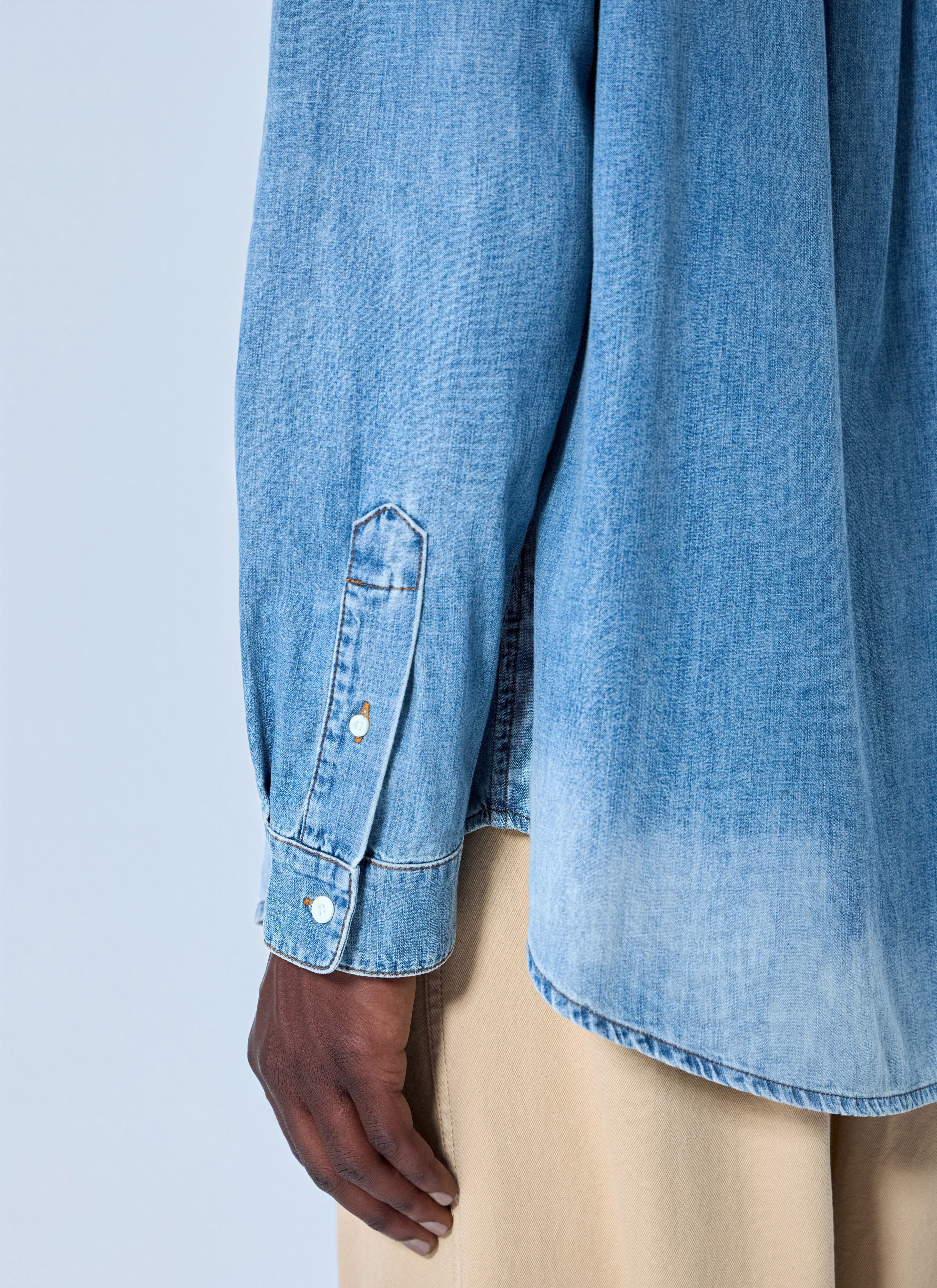 Miu Miu Women Chambray Shirt